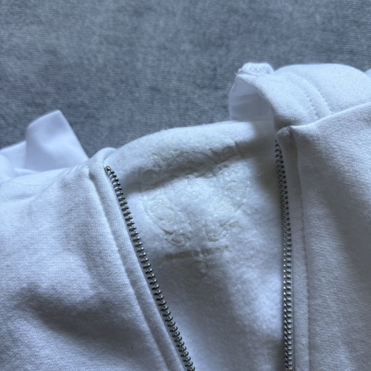 Chrome Hearts Chrome Hearts Blue Print Arm Logo Zip Up Hoodie Size US L / EU 52-54 / 3 - 7 Thumbnail