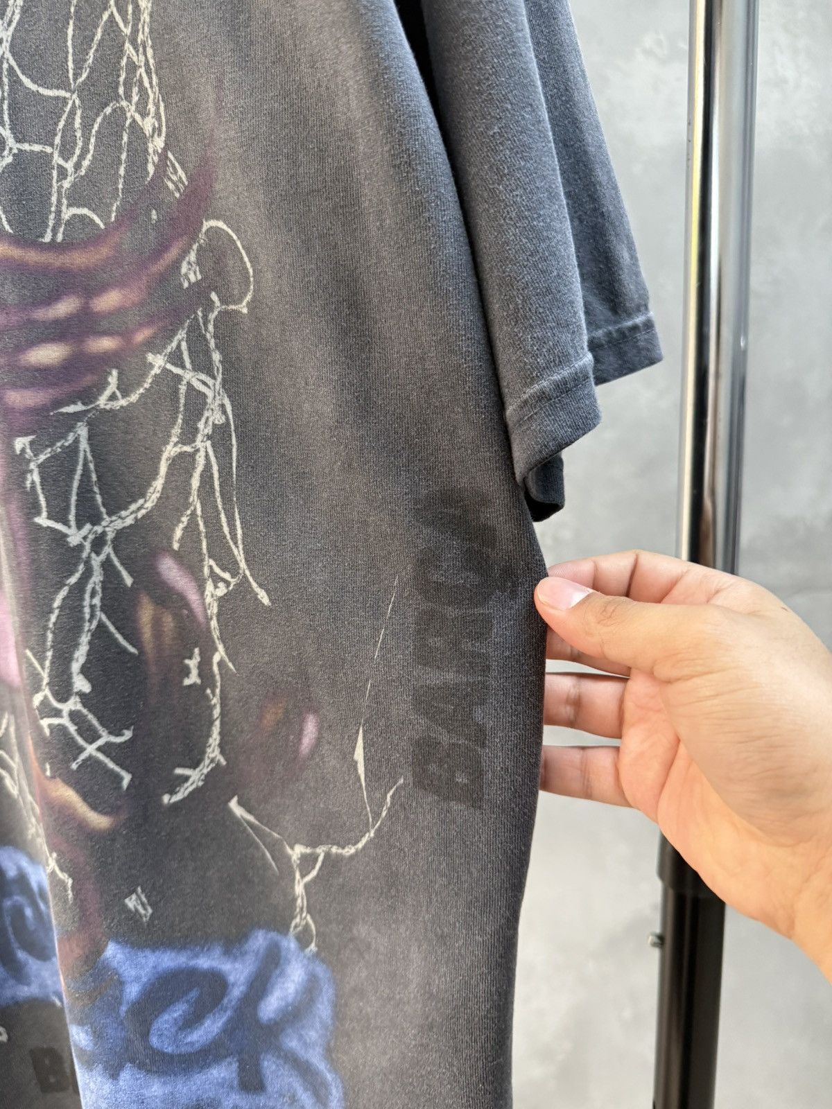 Nike × Travis Scott Travis Scott × FC Barcelona Washed Spray Logo Tee Size US L / EU 52-54 / 3 - 5 Thumbnail