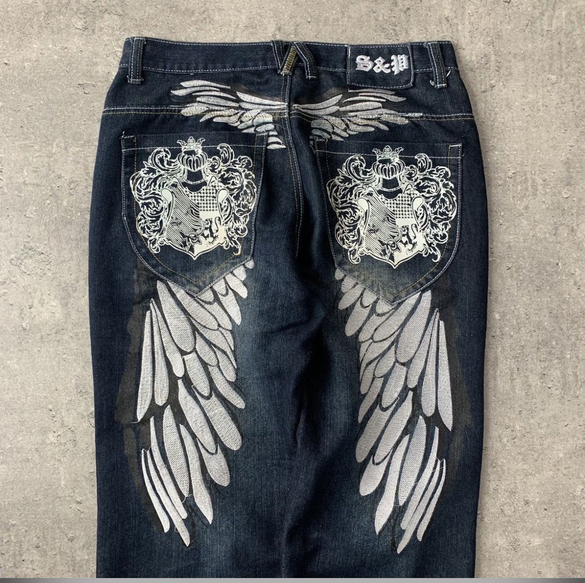 Vintage S&P Japenese y2k Denim Size US 34 / EU 50 - 1 Thumbnail