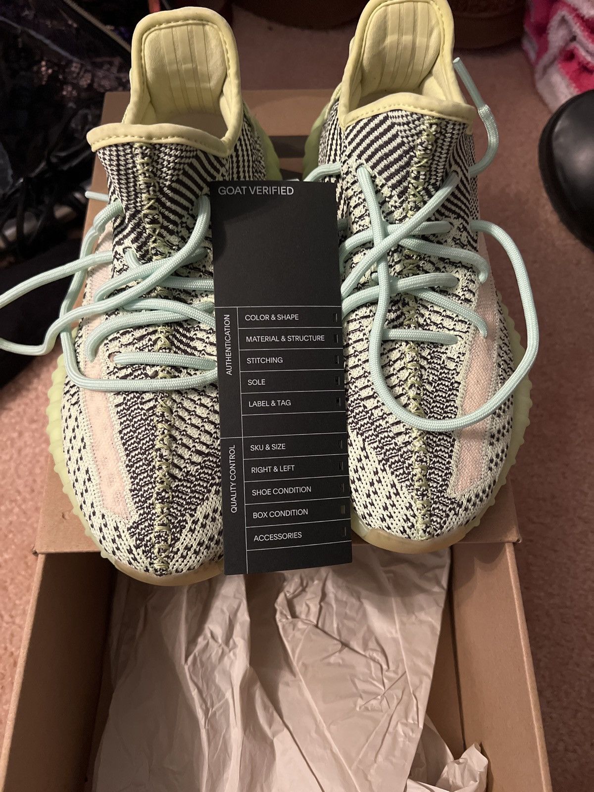 Adidas × Yeezy Yeezy Boost 350 V2 ‘yeezreel non-reflective’ Size US 8 / EU 41 - 8 Thumbnail