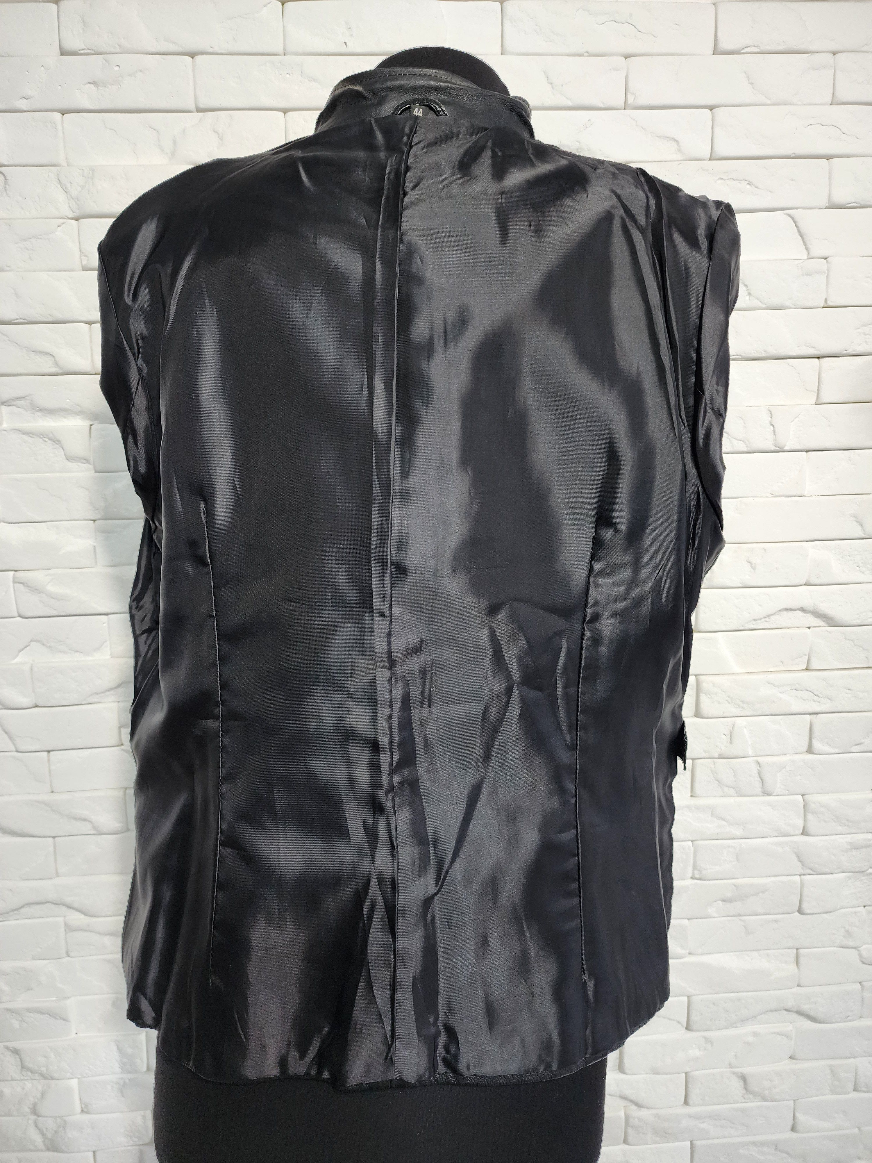 Other Black Leather Women's Jacket: Size L / US 10 / IT 46 - 7 Thumbnail