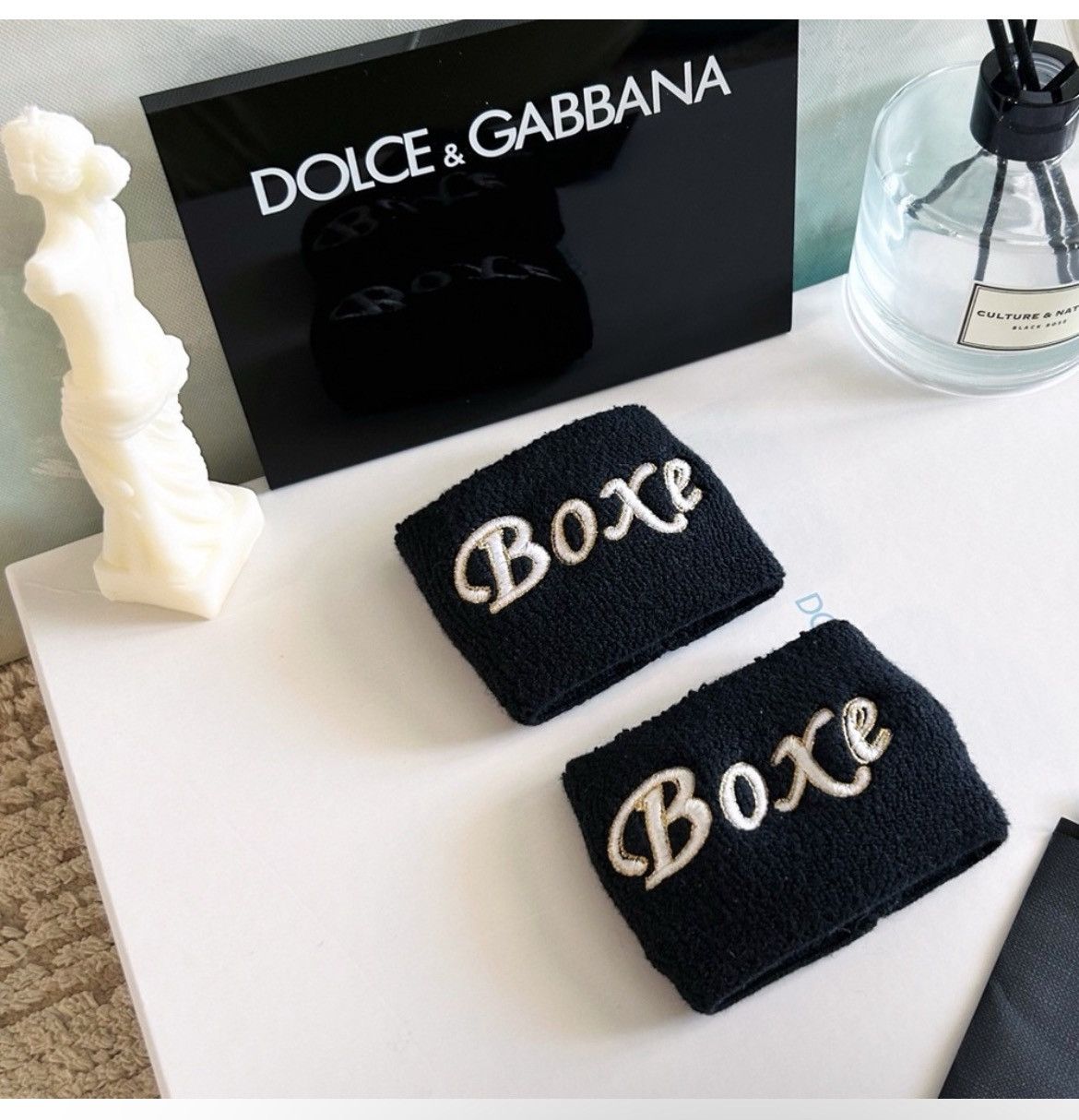 Dolce & Gabbana Authentic Dolce & Gabbana RARE Wrist / Gym / Sweat Bands Size ONE SIZE - 9 Thumbnail