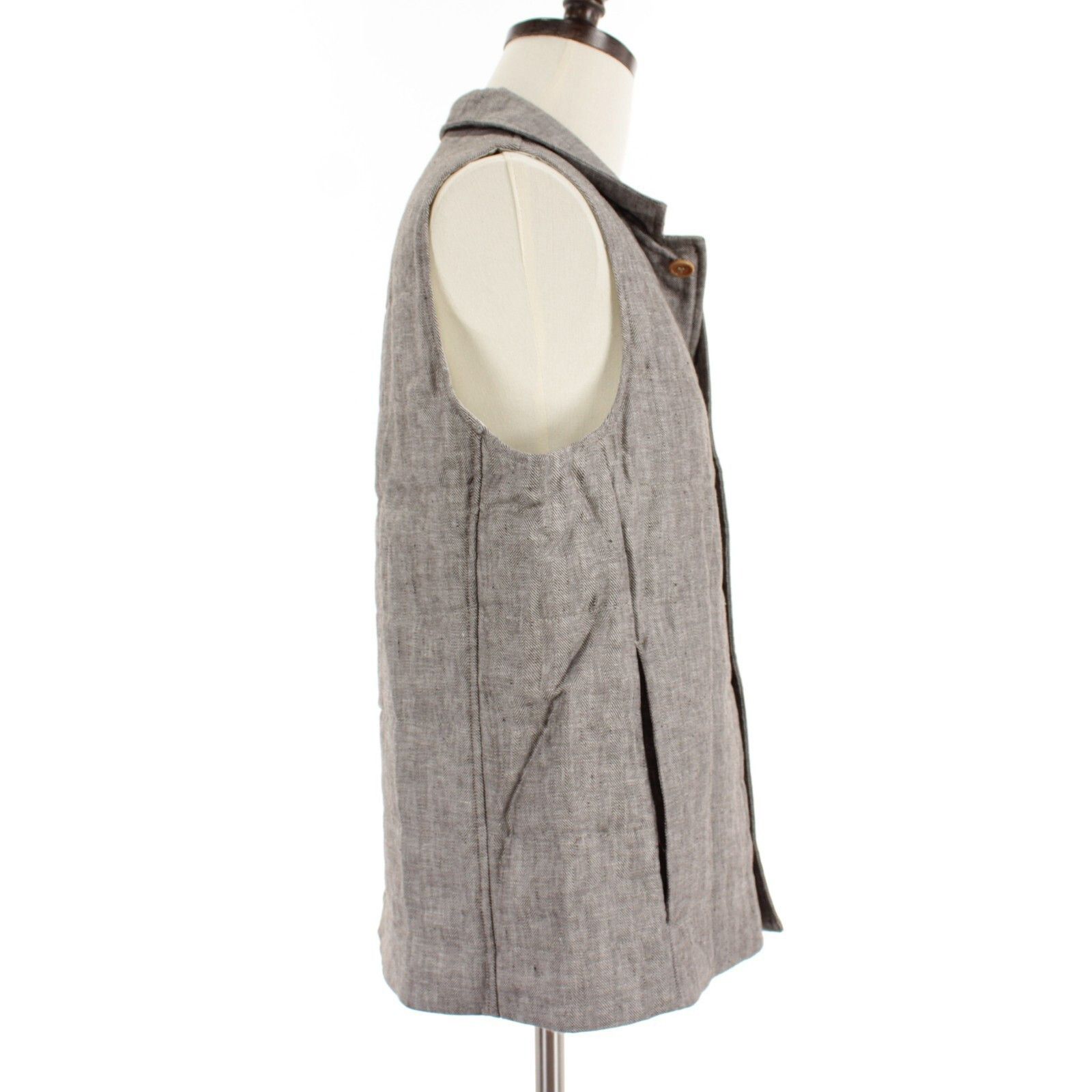 Luciano Barbera Luciano Barbera Vest Size M US In Brown Hemp Size US M / EU 48-50 / 2 - 4 Thumbnail