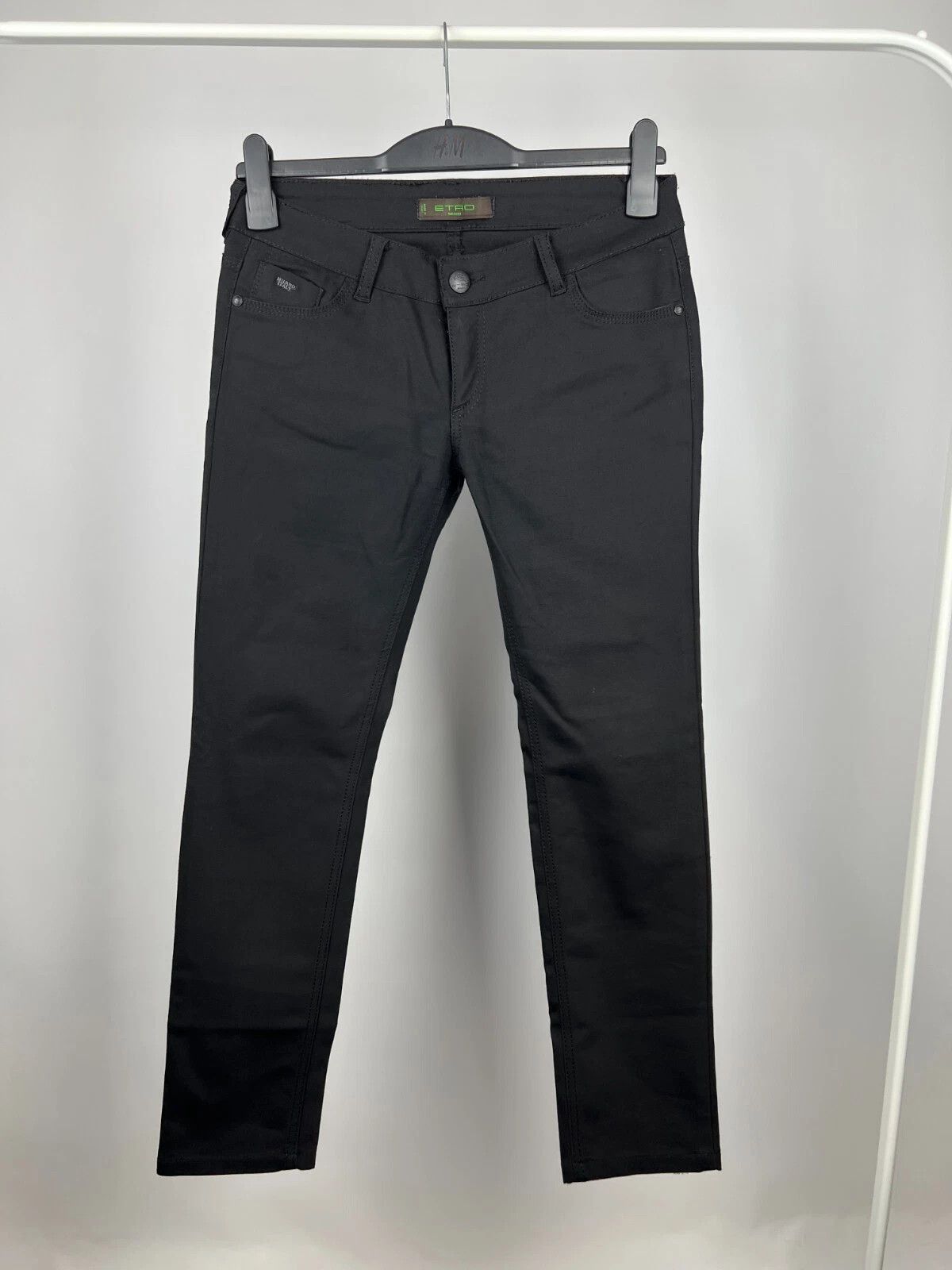 Etro Etro Milano Women's Black Formal Casual Pants W30 Size 30" / US 8 / IT 44 - 1 Thumbnail