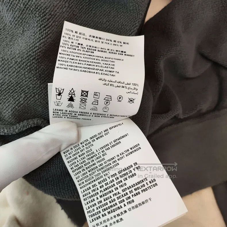 Miu Miu Miu Miu Size XS Pure cotton sweater XS gray Size XS / US 0-2 / IT 36-38 - 7 Thumbnail