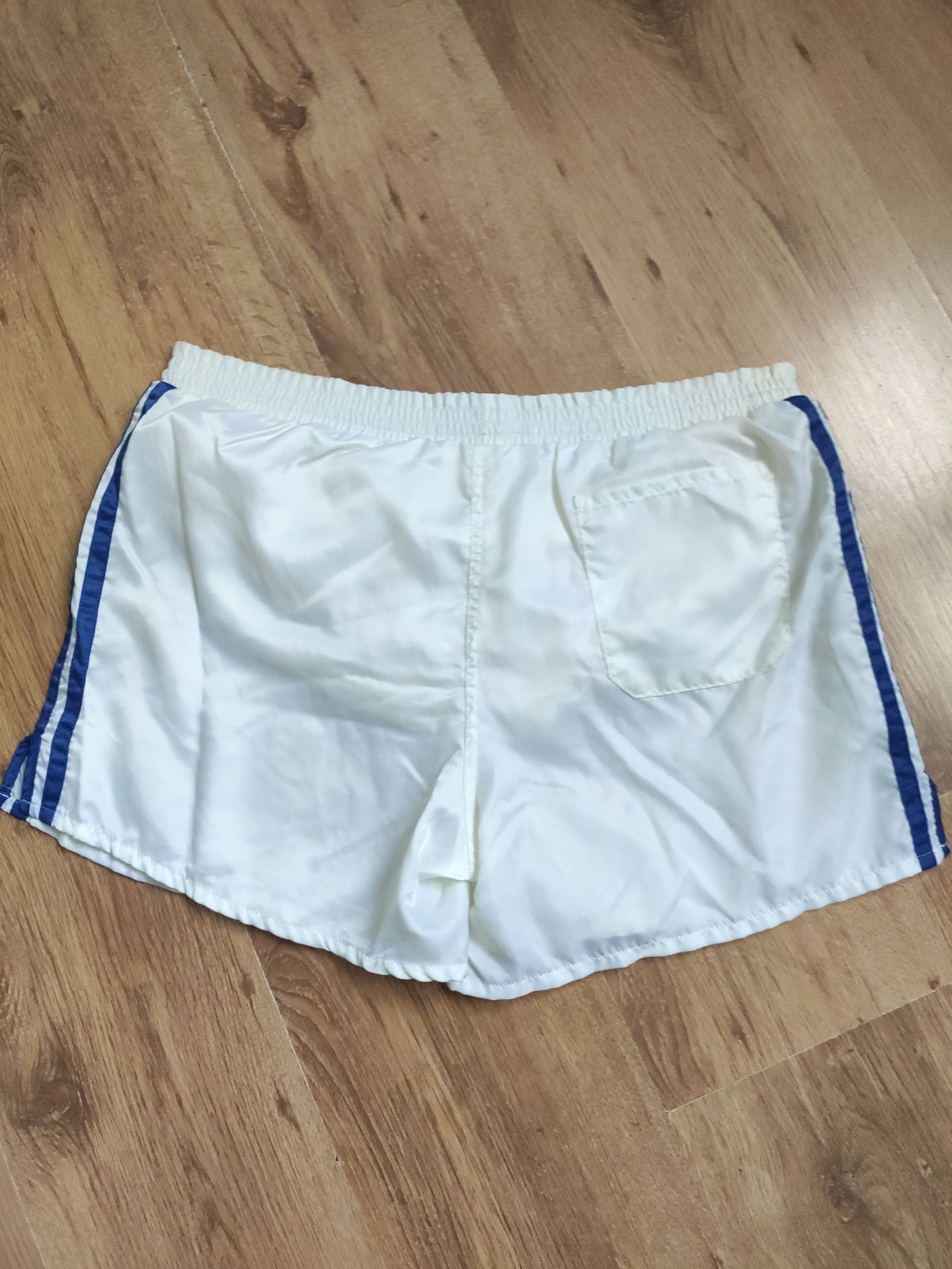 Adidas × Vintage Men's Vintage 80s Adidas Nylon Football Shorts Size 5 Medium Size US 34 / EU 50 - 12 Thumbnail