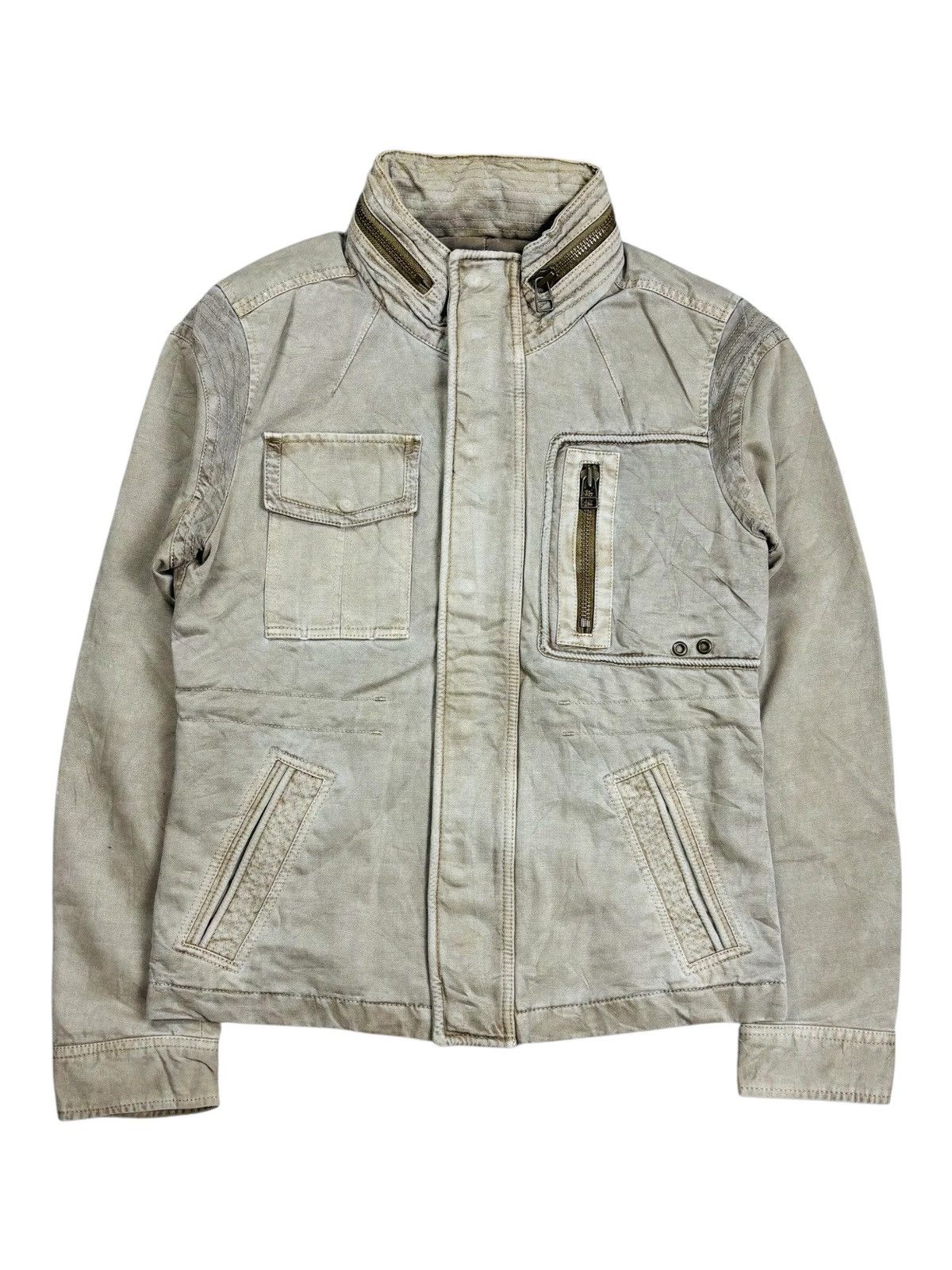 GOA Archive Plag Plag - Apocalypse Style Mud Wash Bono Jacket Size US M / EU 48-50 / 2 - 3 Thumbnail