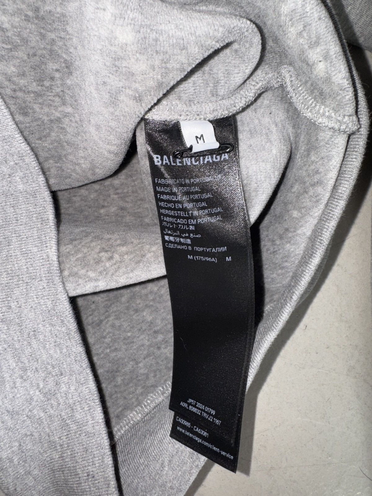 Balenciaga Balenciaga Zip-Up Hoodie Size M / US 6-8 / IT 42-44 - 4 Thumbnail