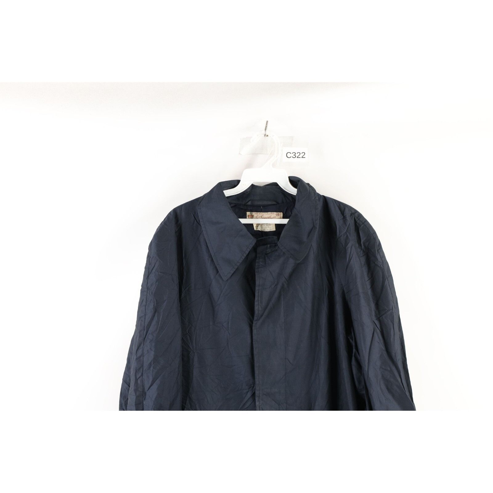 Gucci Vintage 70s Gucci Distressed Silk Trench Coat Jacket Size US L / EU 52-54 / 3 - 2 Thumbnail