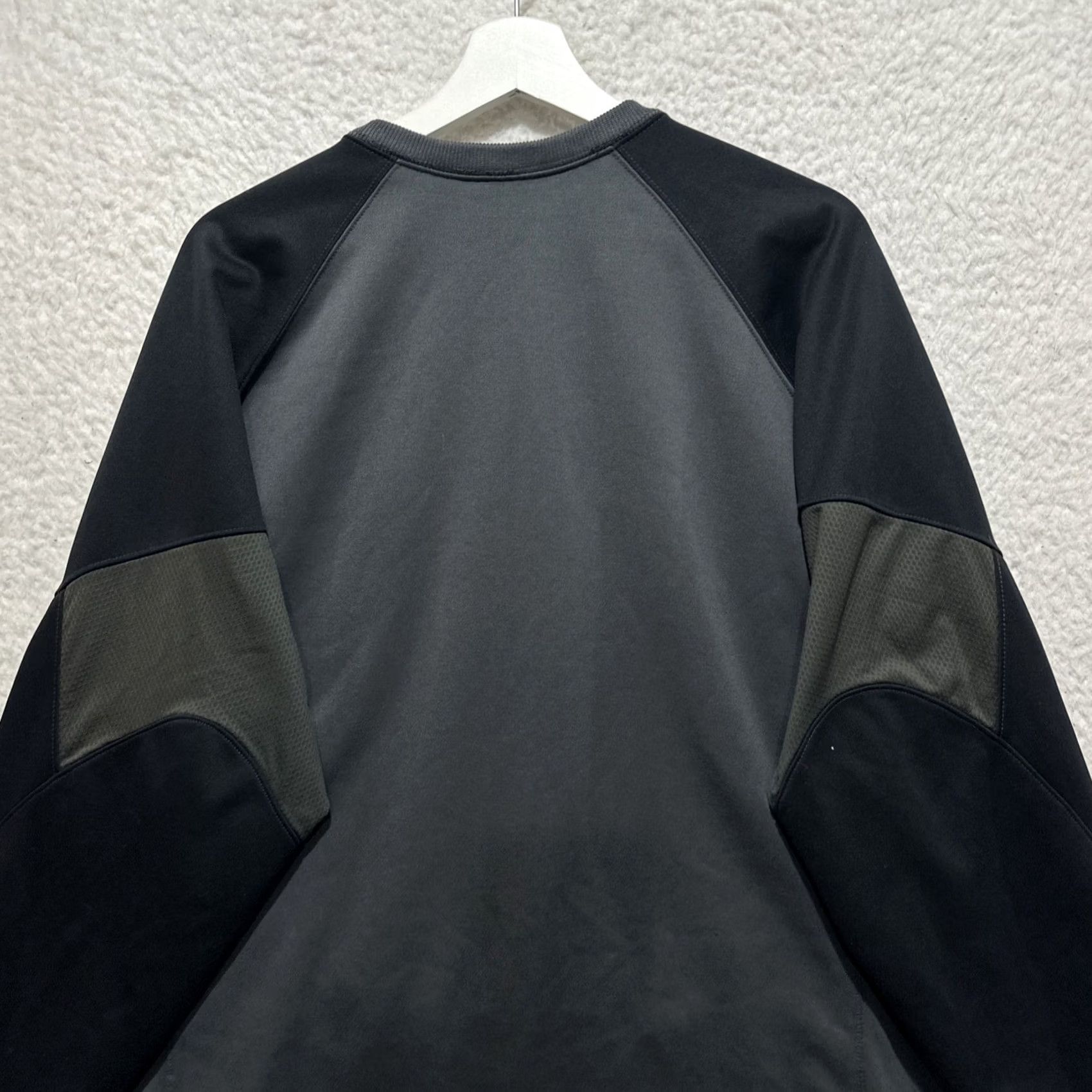 Nike Nike Men's BSBL Baseball Therma-Fit Sweatshirt XL Black Gray Pullover Size US XL / EU 56 / 4 - 7 Thumbnail