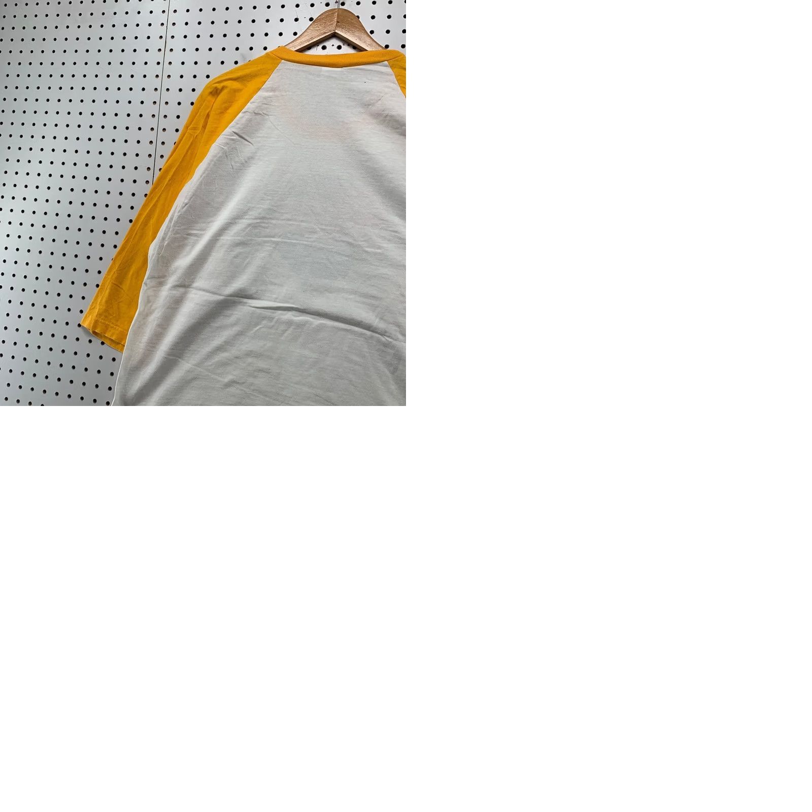 Delta Vintage Mcdonald Double Play Promo Shirt Mens XL White Yellow Raglan 2003 T-Shirt Size US XL / EU 56 / 4 - 10 Thumbnail