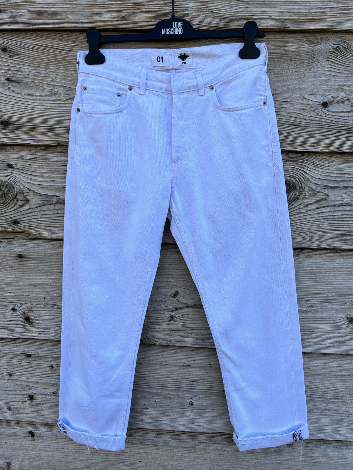 Dior Christian Dior CD01 Boyfriend Denim Jeans Size 27" / US 4 / IT 40 - 1 Thumbnail