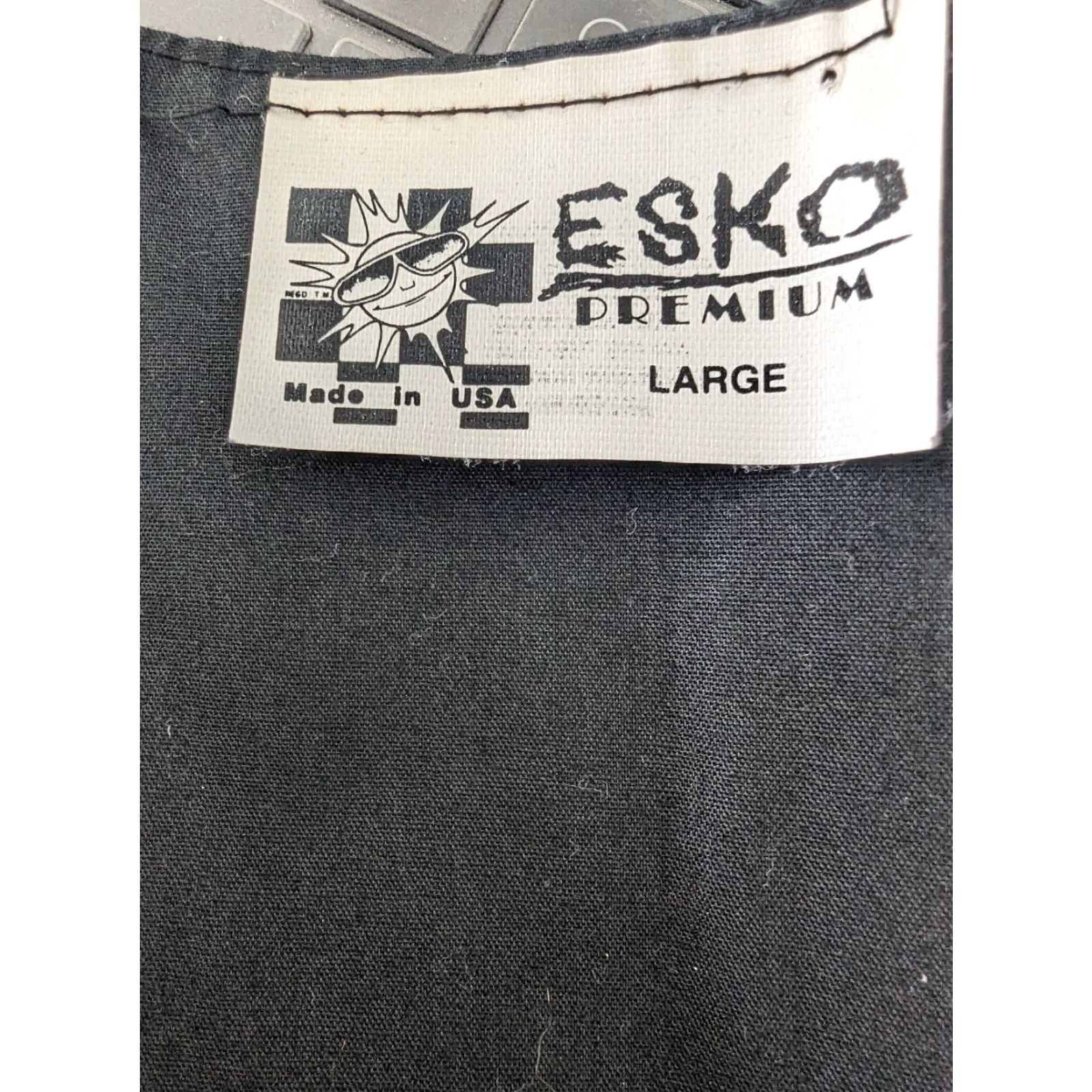 Vintage VINTAGE Esko Cactus Flower Floral Women’s Vest Large Button Black/Teal 90s V3J Size L / US 10 / IT 46 - 4 Thumbnail