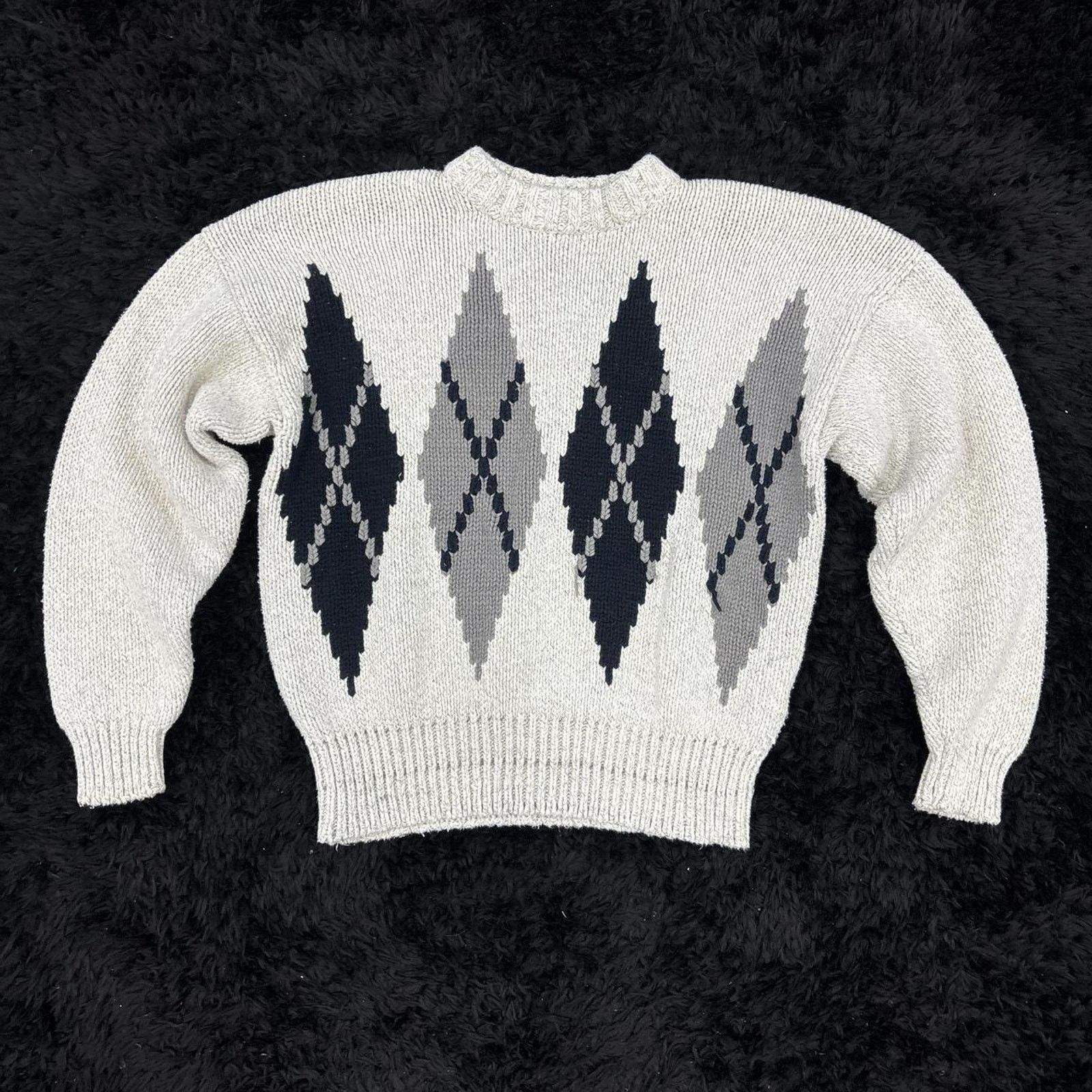 Other Womens argyle patterned sweater Size M / US 6-8 / IT 42-44 - 1 Thumbnail