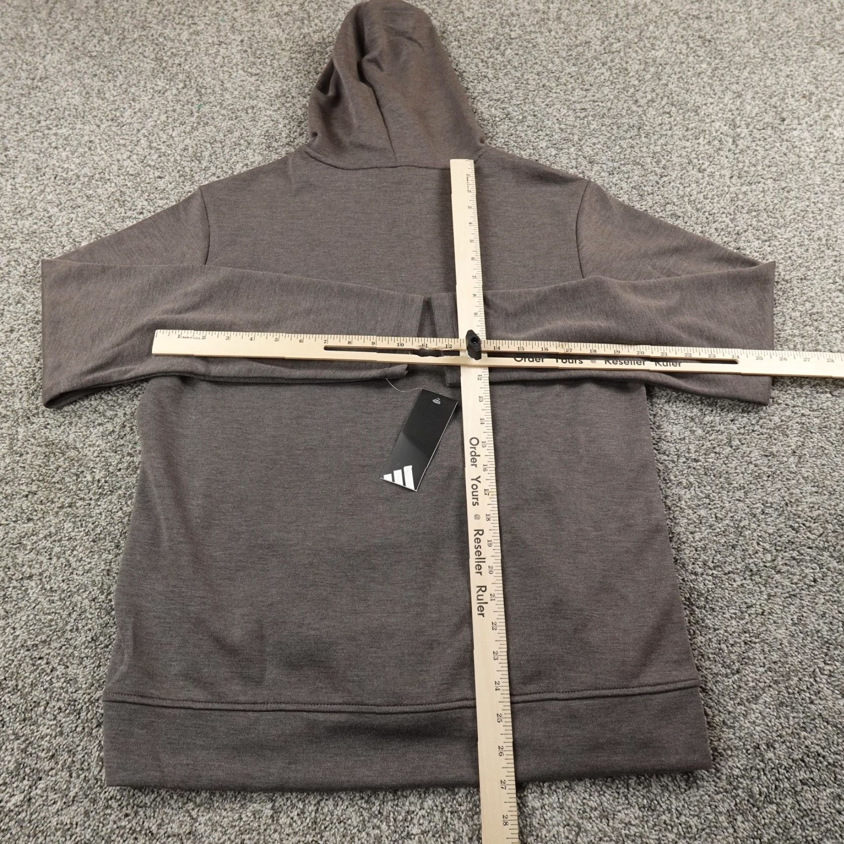Adidas Adidas Hoodie Mens M Brown Pullover Regular Fit Size US M / EU 48-50 / 2 - 7 Thumbnail