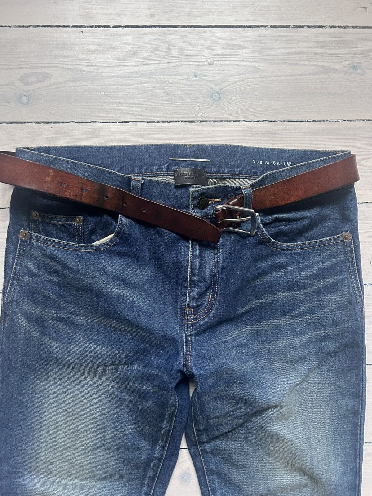 Saint Laurent Paris Saint Laurent D02 2017 Jeans Size US 31 - 3 Thumbnail