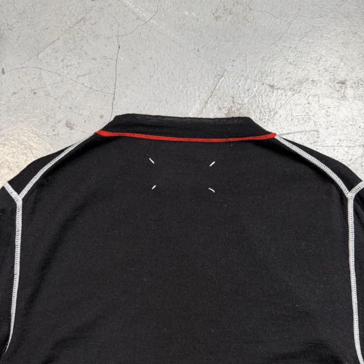Maison Margiela MAISON MARGIELA Contrast Stitch Knit Sweater LongSleeve Size US M / EU 48-50 / 2 - 6 Thumbnail
