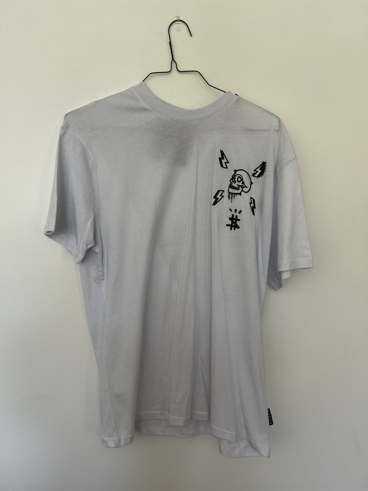 Philipp Plein Philipp Plein “Skull & Lightning” Graphic Tee – XL – New Size US XL / EU 56 / 4 - 2 Thumbnail