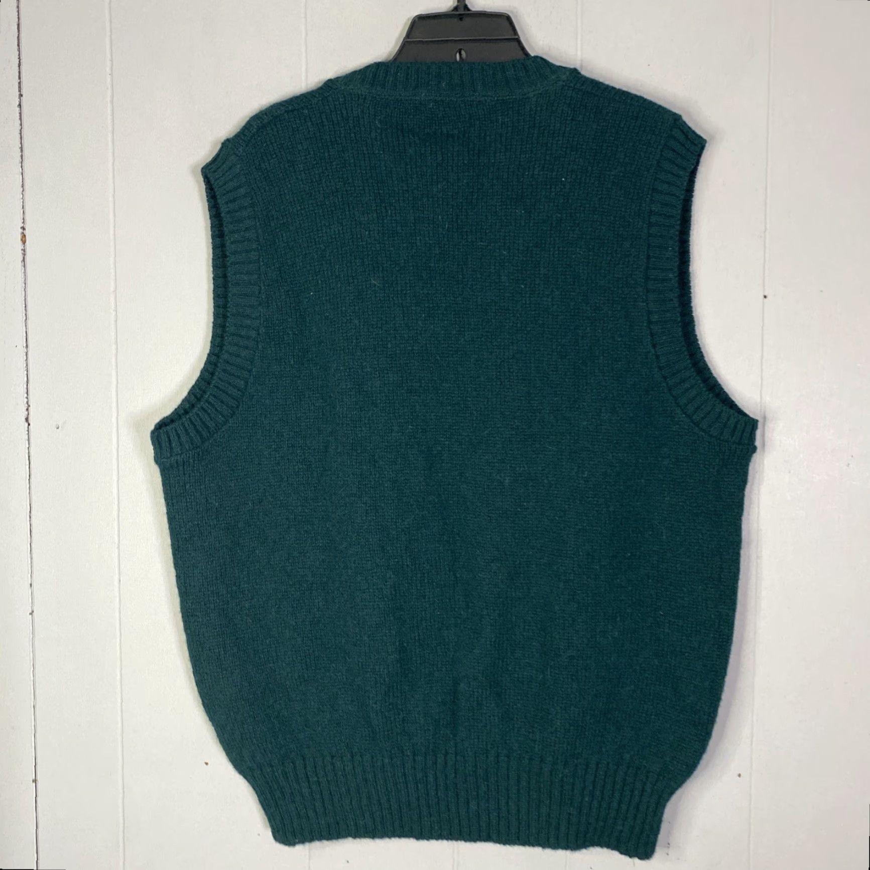 Vintage VINTAGE The Moors Shetland Wool Pullover Vest Mens Large USA Made Green Size US L / EU 52-54 / 3 - 8 Thumbnail