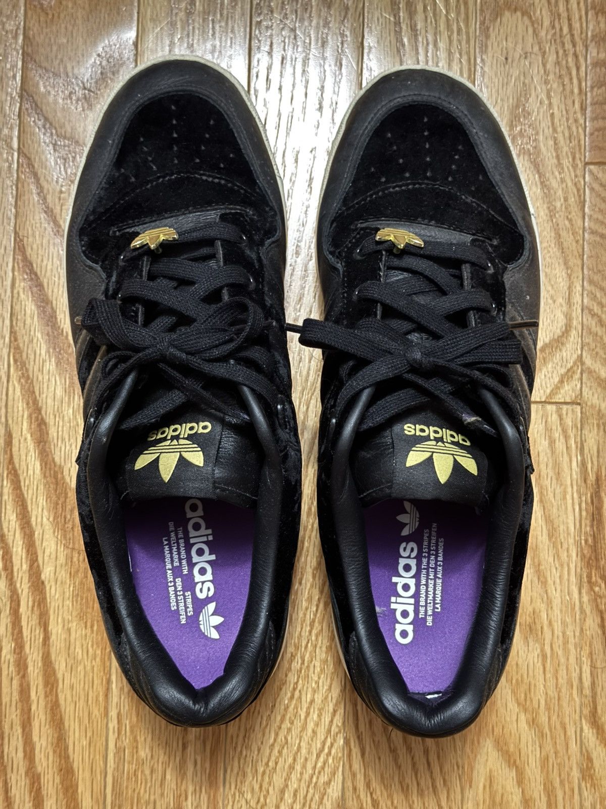 Adidas Adidas Rivalry Low Velvet Pack Size US 11 / EU 44 - 4 Thumbnail
