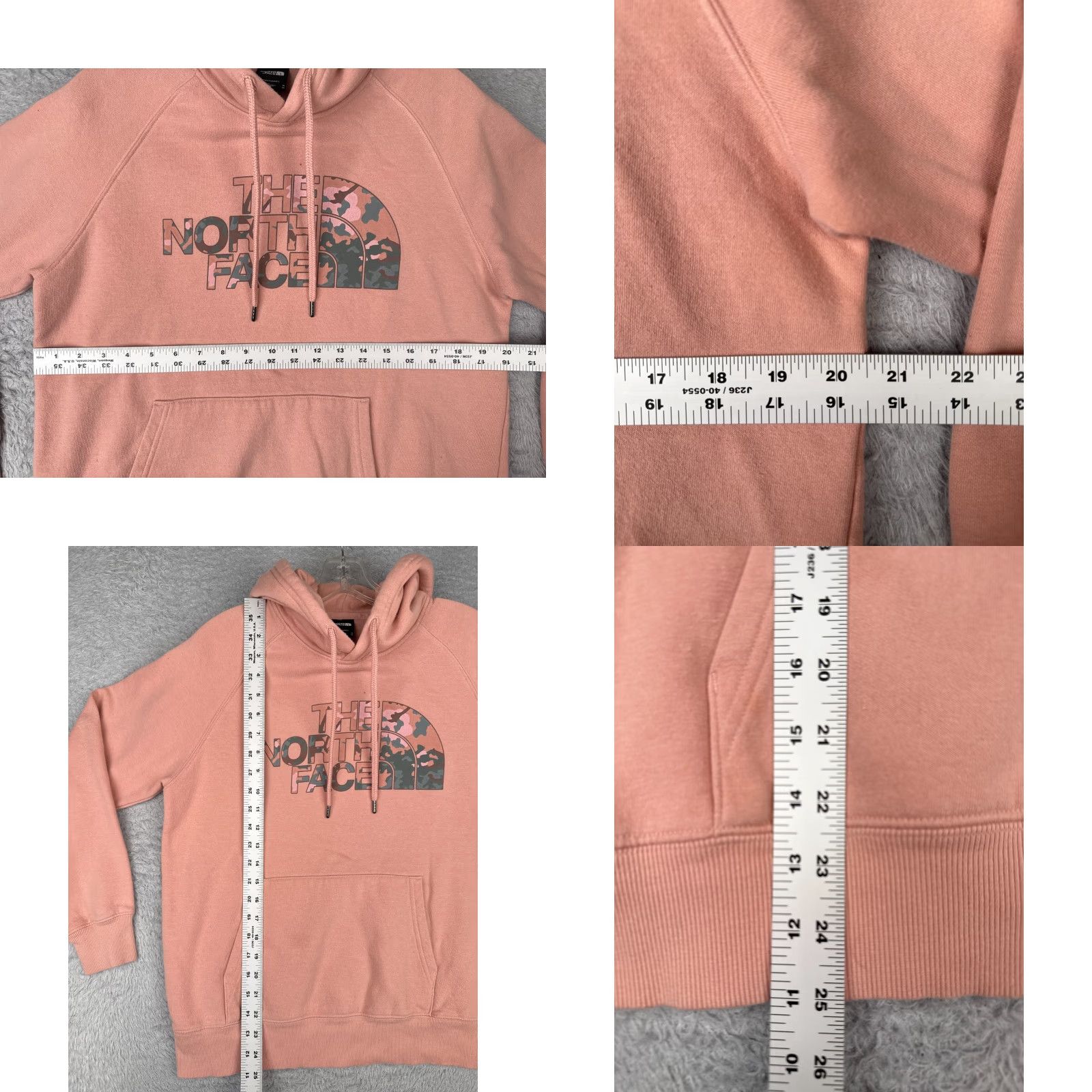 The North Face The North Face Hoodie Womens M Pink Pullover Cotton Blend READ ME Size M / US 6-8 / IT 42-44 - 8 Thumbnail