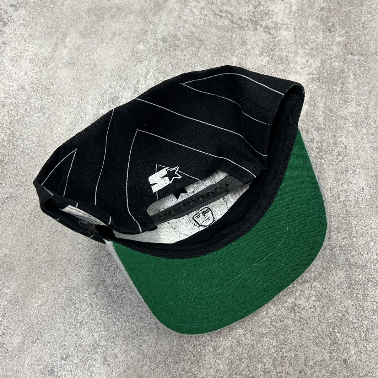 NFL × Starter × Vintage DS 90s LOS ANGELES RAIDERS STARTER PINSTRIPE SNAPBACK HAT Size ONE SIZE - 4 Thumbnail