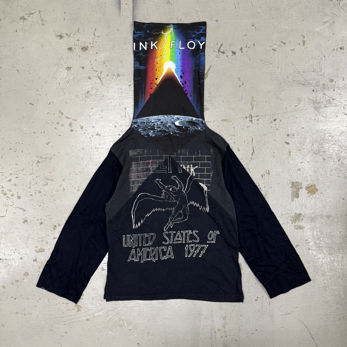 Band Tees 77Circa Pink Floyd /Led Zeppelin Re Work 4 Part Size US L / EU 52-54 / 3 - 1 Thumbnail