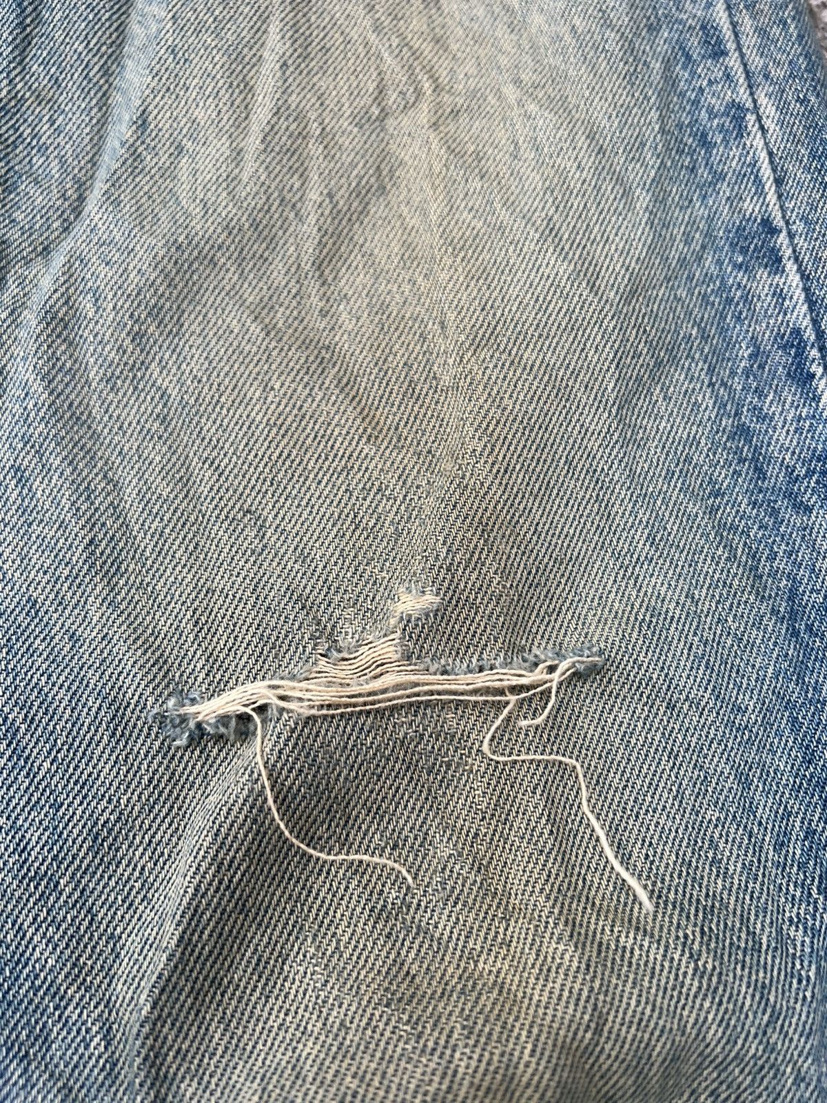 Levi's Vintage 80’s Levi’s 501 Distress Mud Wash Jean Very Rare Size US 31 - 11 Thumbnail