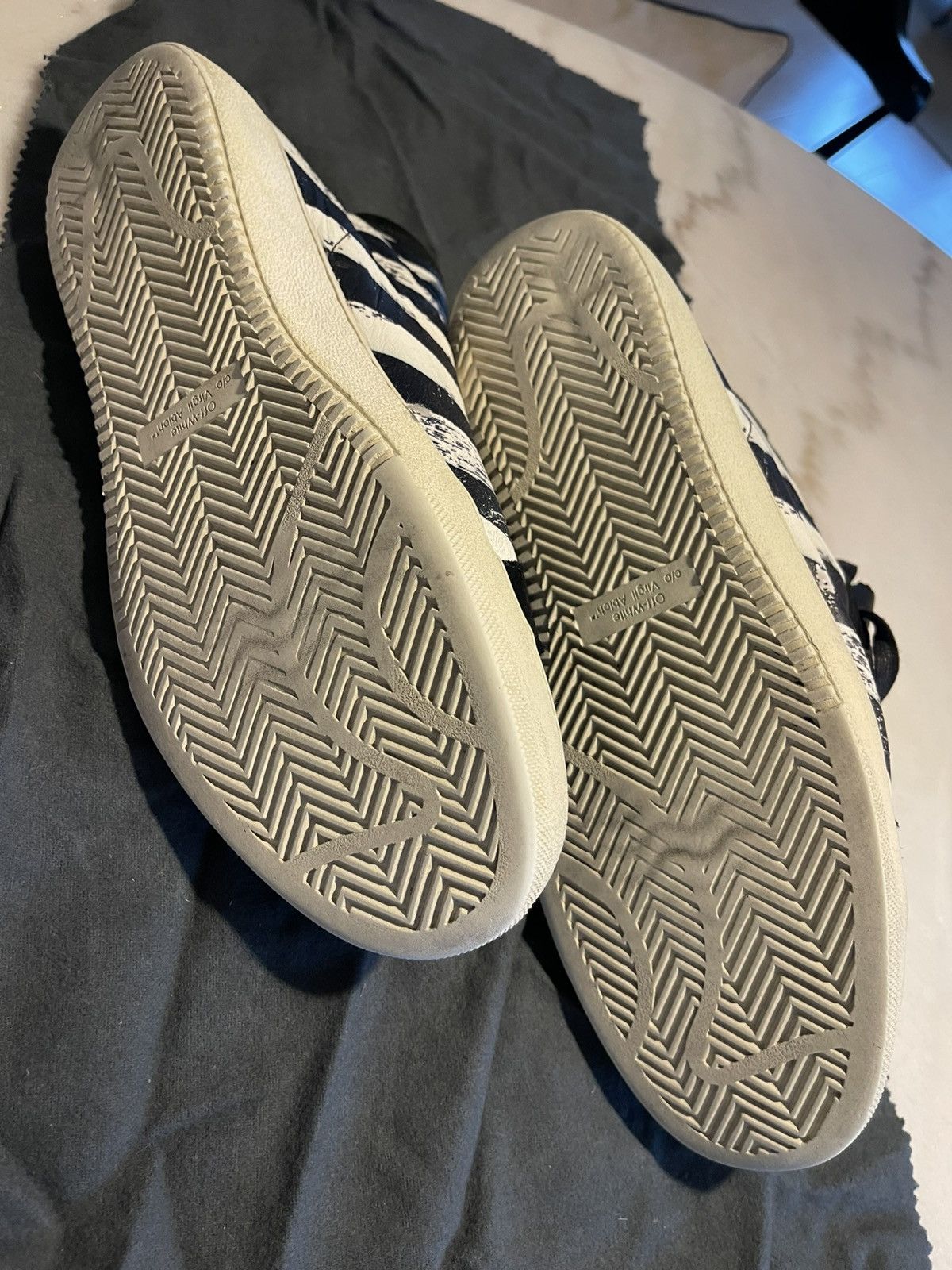 Off-White Off white mens high top sneakers 43 Size US 9.5 / EU 42-43 - 15 Thumbnail