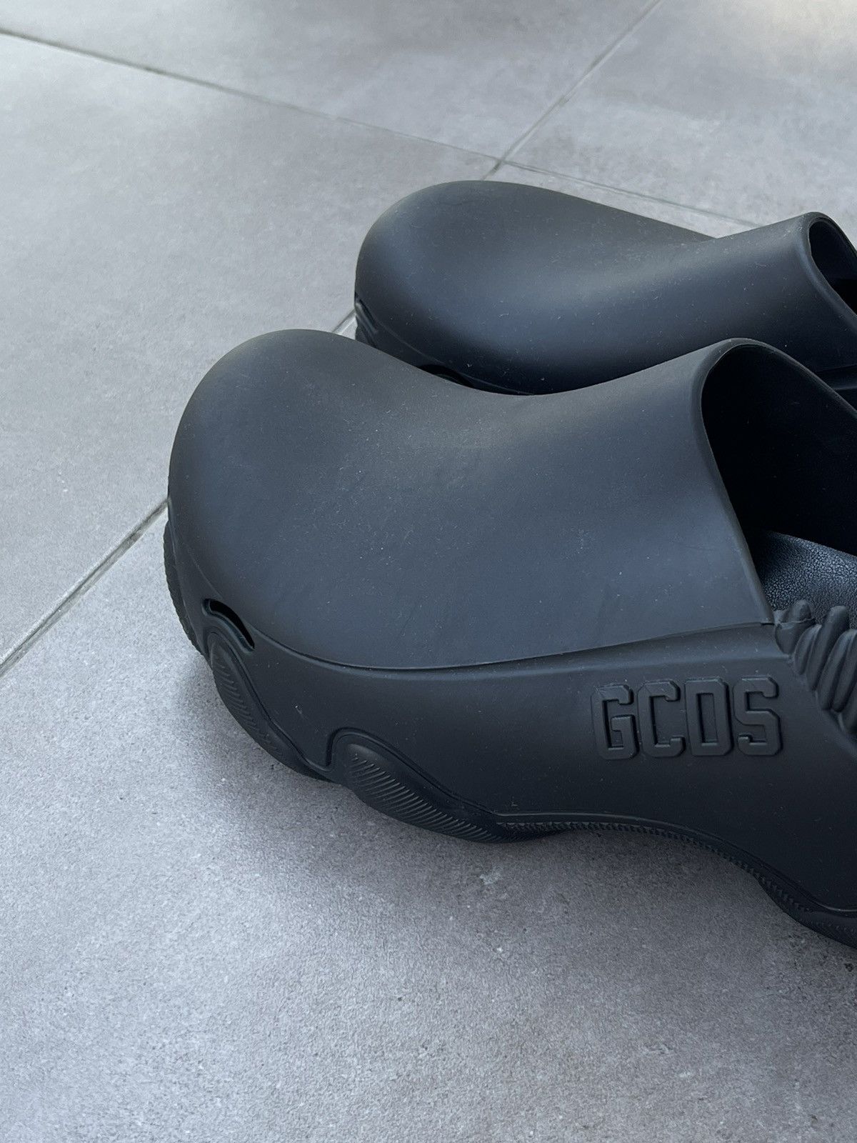 GCDS !DS! SS22 GCDS IBEX Black Clogs Size US 9.5 / EU 42-43 - 10 Thumbnail