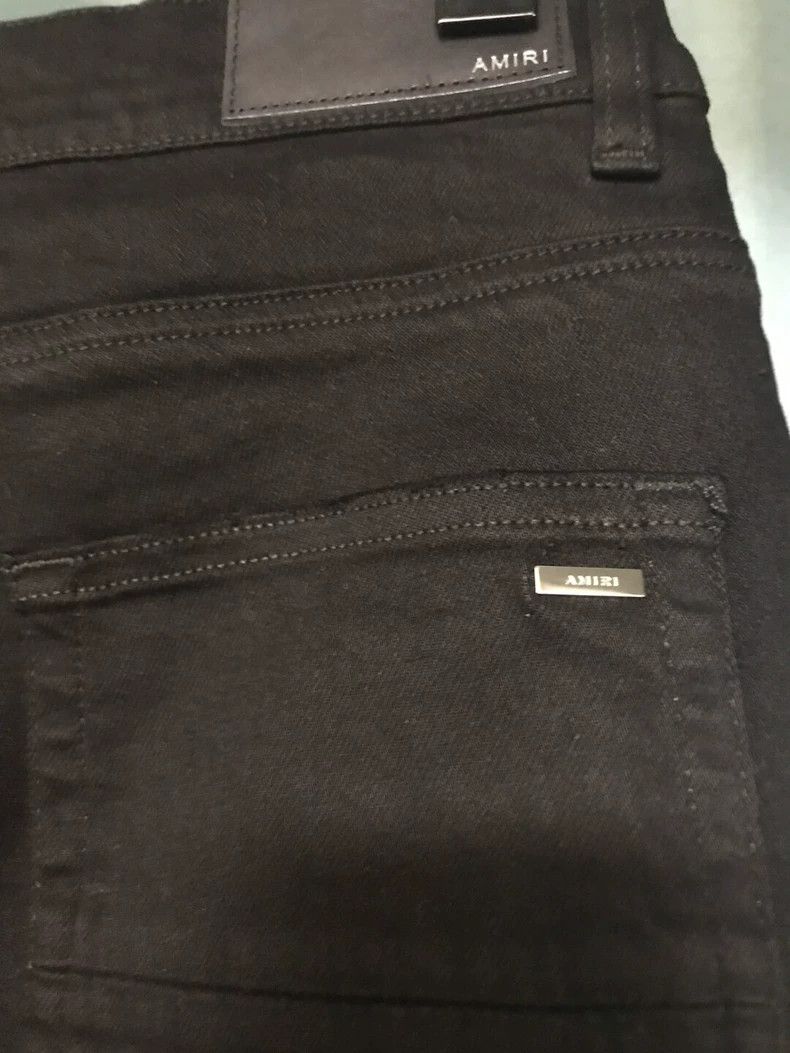 Amiri Amiri 19 pure black mx1 with tag size 31 (in stock) amiri Size US 31 - 5 Thumbnail