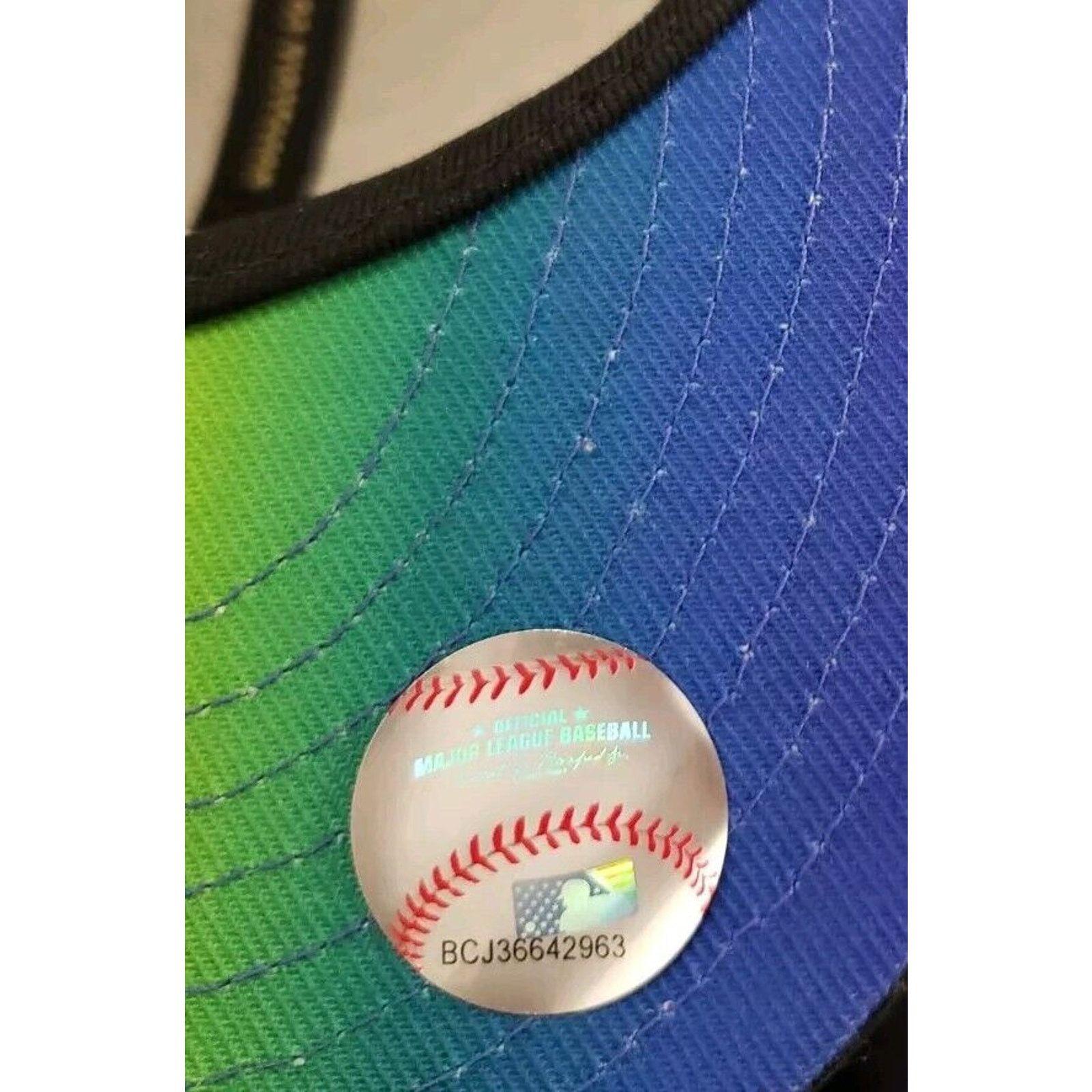 Mitchell & Ness Houston Astros Hat 2022 Topps Pin Size 8 Mitchell & Ness Size ONE SIZE - 9 Thumbnail