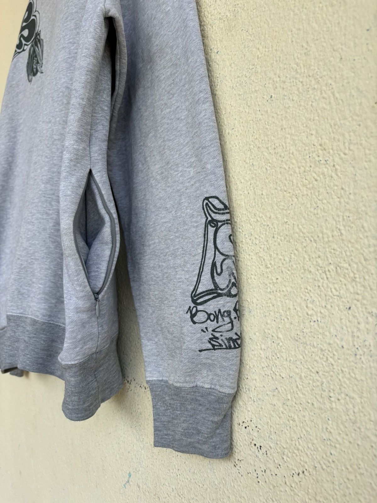 Japanese Brand × Think Skateboards Bong Side Pockets Sweatshirt Size US M / EU 48-50 / 2 - 4 Thumbnail