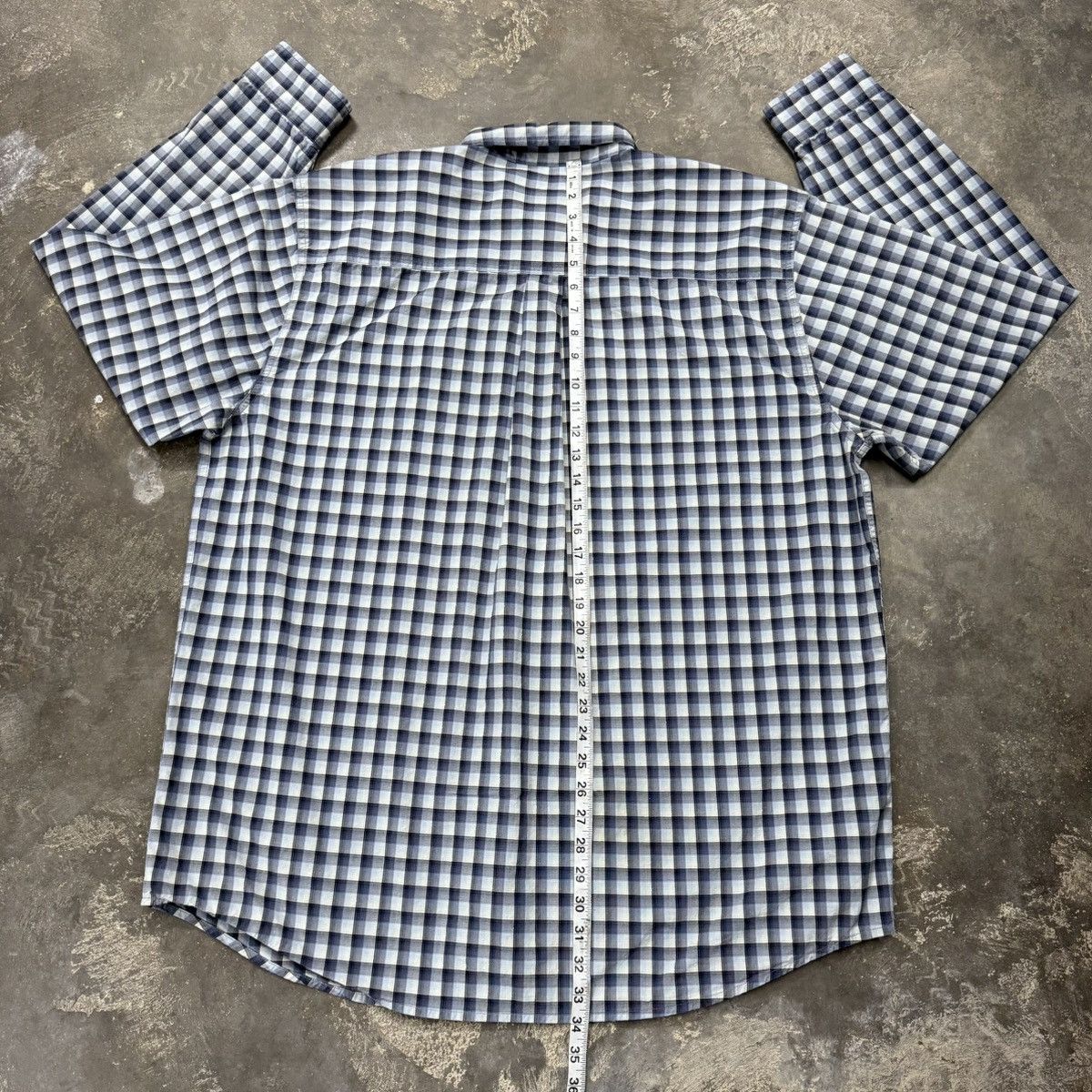 Carhartt Carhartt Y2K Plaid Button Down Overshirt XL Tall Size US XL / EU 56 / 4 - 8 Thumbnail