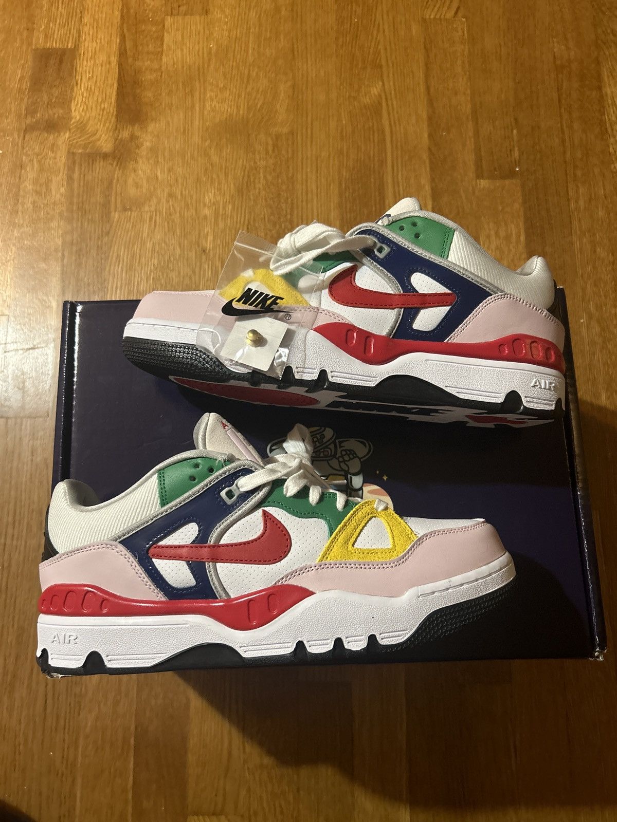 Nigo × Nike Nigo x Nike Air Force 3 with Sony x Nigo Headphones Size US 11.5 / EU 44-45 - 1 Thumbnail