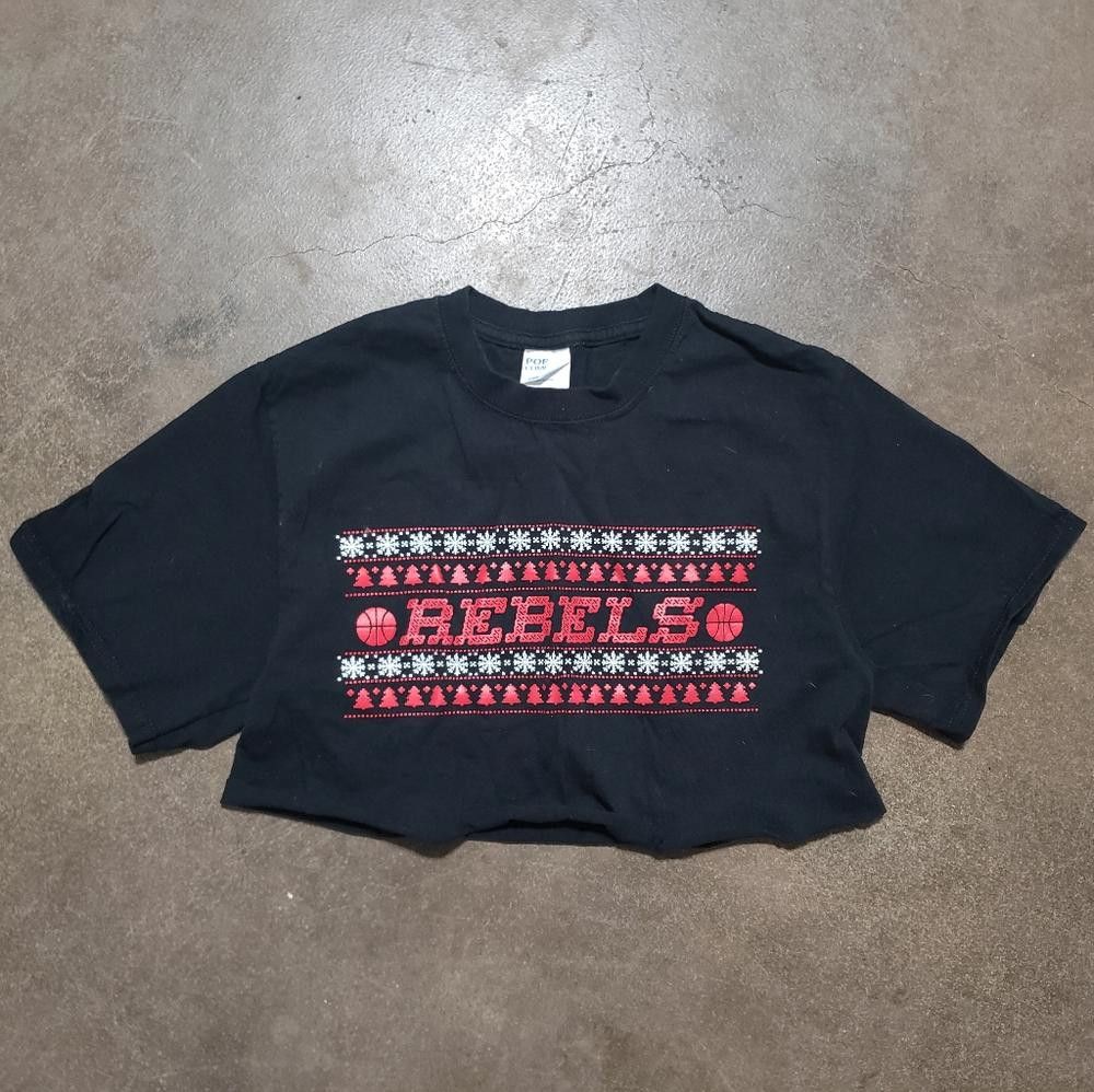 Designer Black | RUNNIN' REBELS | Cropped Short Sleeve Size S / US 4 / IT 40 - 1 Thumbnail
