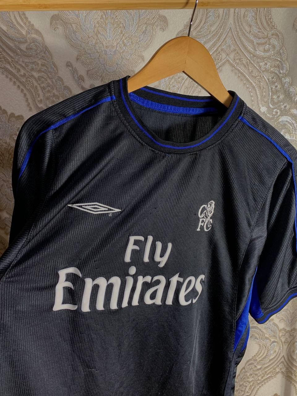 Vintage Very Rare Umbro FC Chelsea London England Soccer Jersey 90s Size US L / EU 52-54 / 3 - 3 Thumbnail