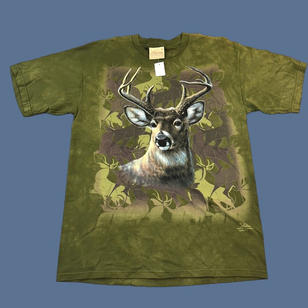 The Mountain VINTAGE The Mountain Shirt Mens M Tie Dye Deer Buck Graphic Deadstock Y2K Size US M / EU 48-50 / 2 - 1 Thumbnail