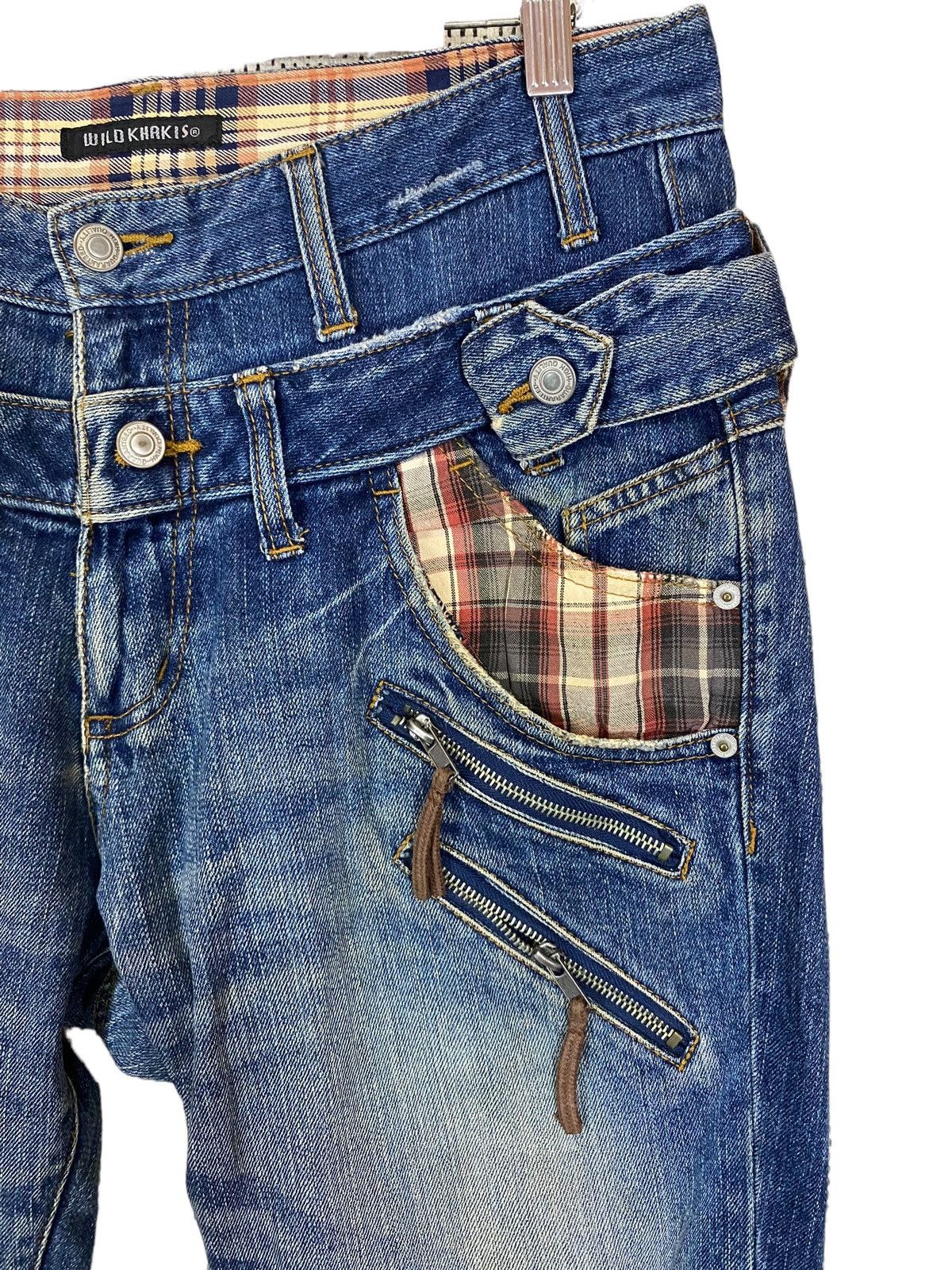Japanese Brand × Seditionaries 🔥japanase brand🔥Wild khakis double waist denim nice design Size US 34 / EU 50 - 8 Thumbnail