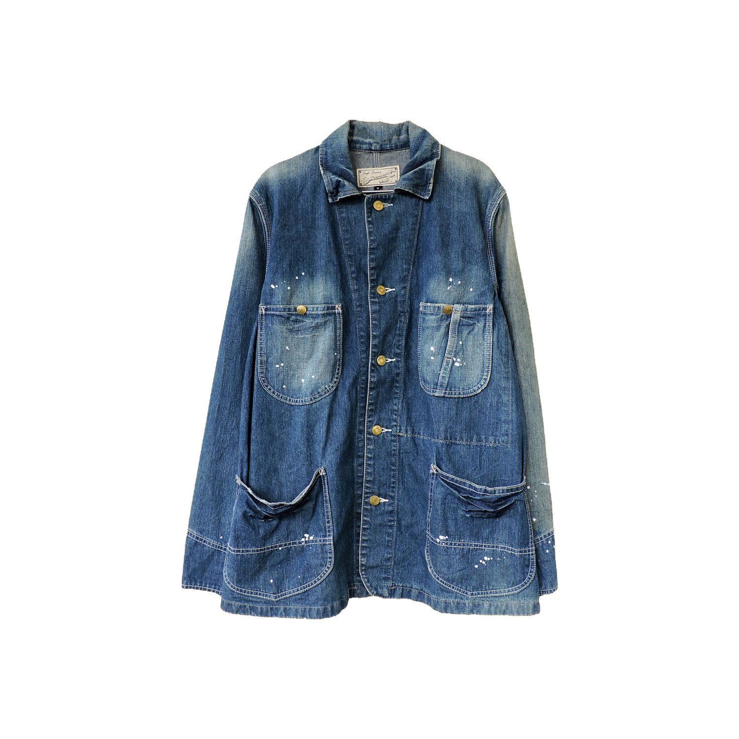 Schott SCHOTT NYC TOUGH GARMENT PERFECTO ENGINEER DENIM JACKET Size US M / EU 48-50 / 2 - 1 Thumbnail