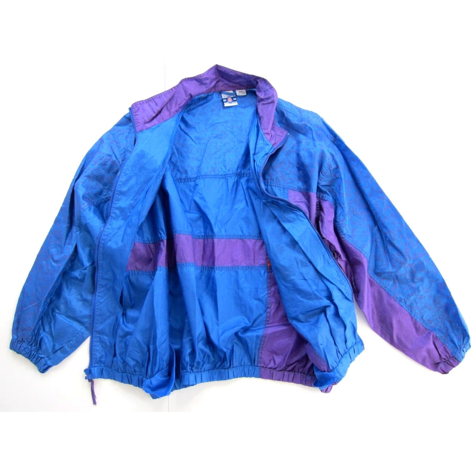 ESPIRIT VINTAGE Pro Spirit Windbreaker Jacket Men XL Purple Zip Windbreaker 90s Pockets Size US XL / EU 56 / 4 - 4 Thumbnail