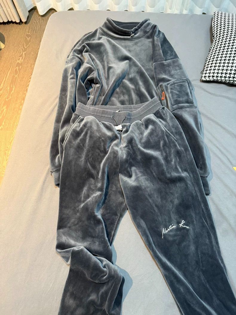 Martine Rose Martine rose sizeL Grey hoodie and jogger suit Size US 42 / EU 58 - 1 Thumbnail