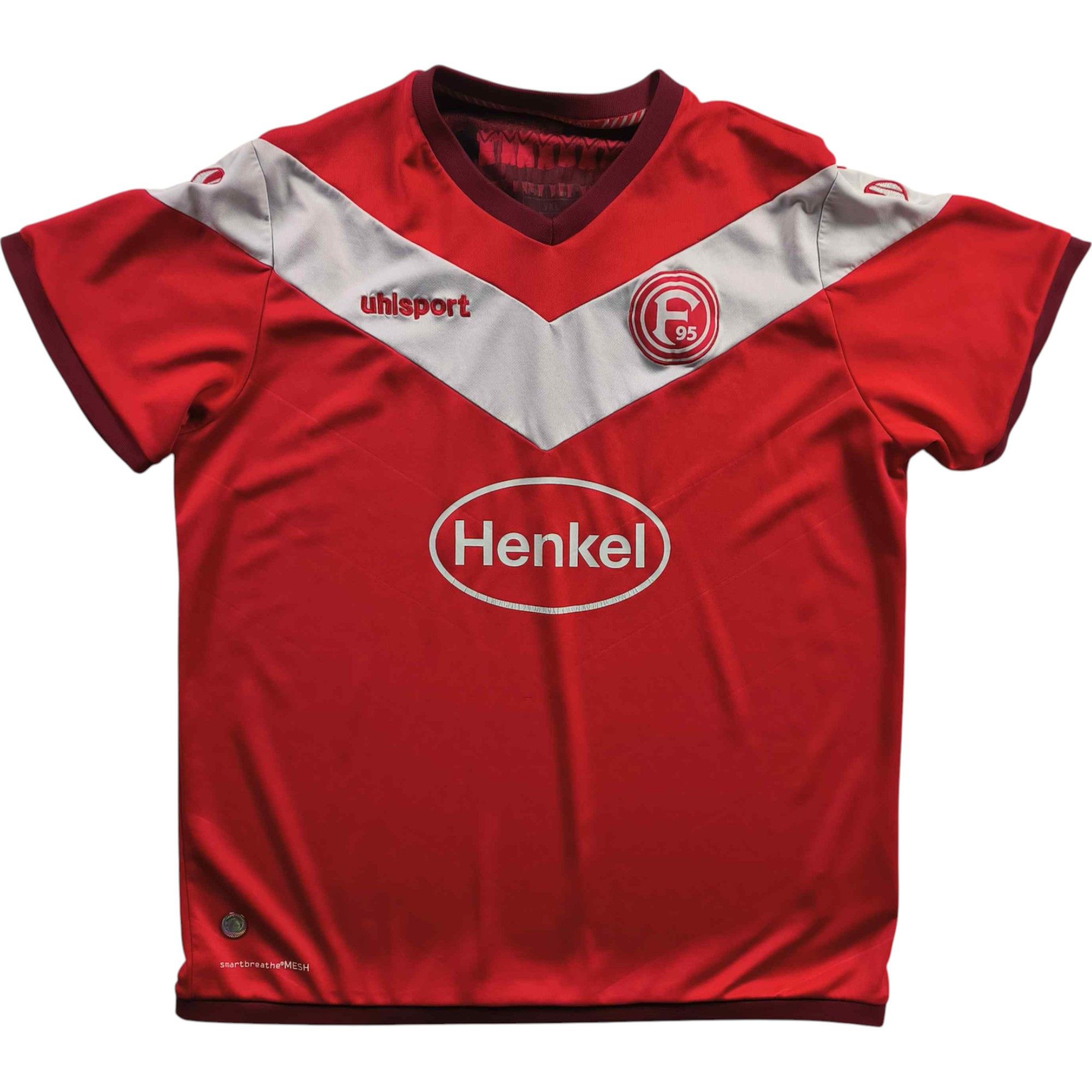 Other Fortuna Düsseldorf 2018-19 Uhlsport home football jersey 3XL Size US XXL / EU 58 / 5 - 1 Thumbnail