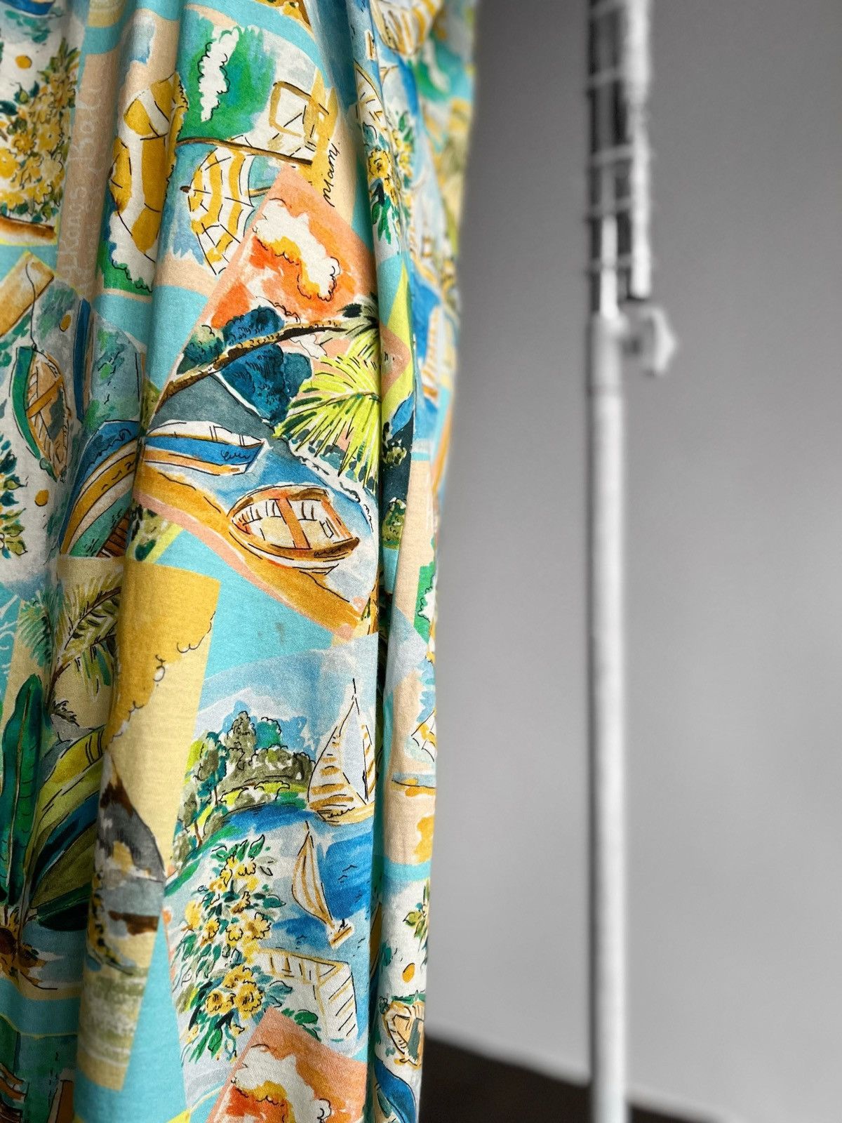 Designer × Vintage Eva B.Bitzer De Luxe Womens Vintage 90s Full Printed Dress Size M / US 6-8 / IT 42-44 - 9 Thumbnail