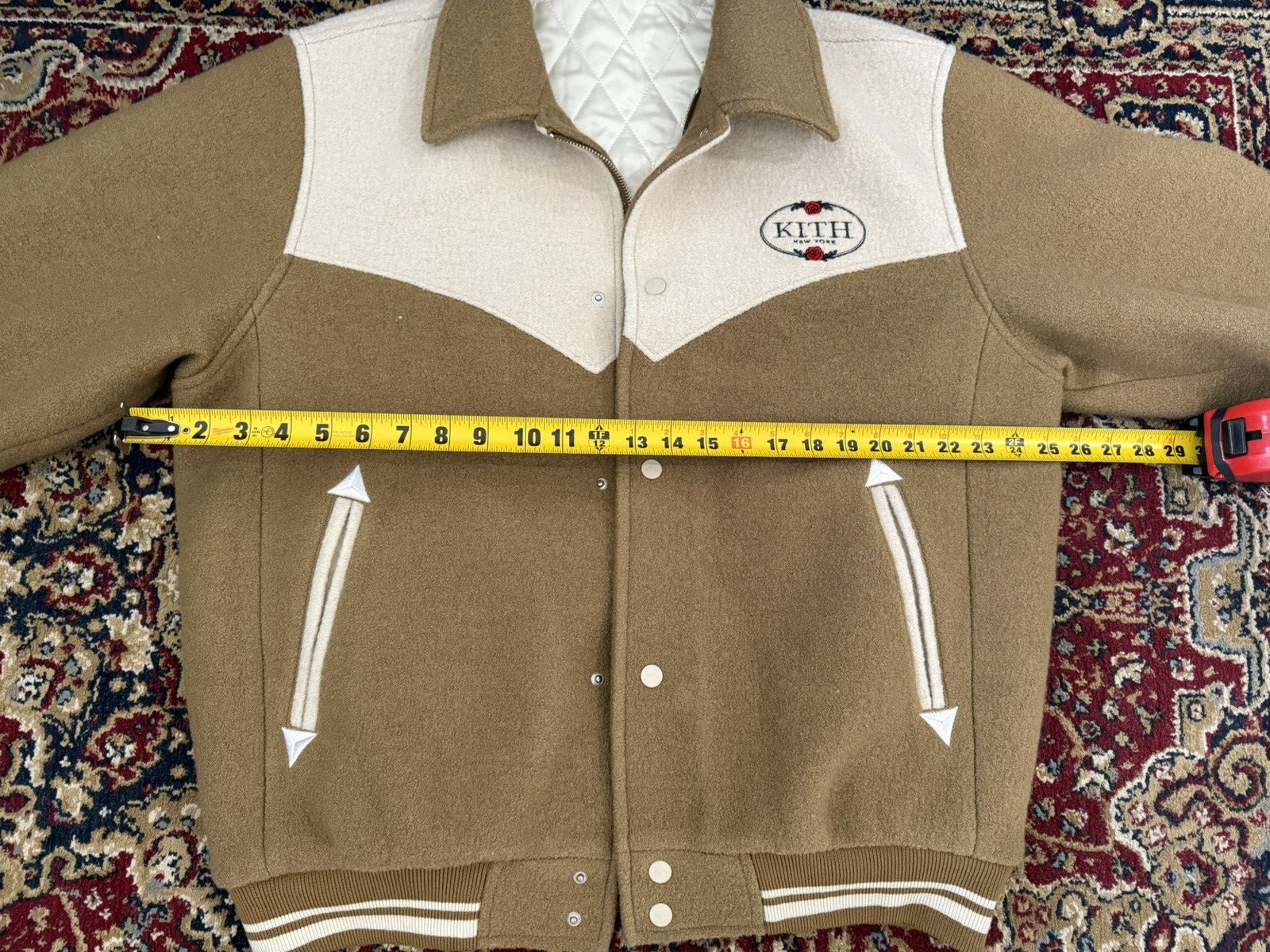 Kith Kith Carlton Wool Varsity Jacket - Fall 2023 Size US L / EU 52-54 / 3 - 4 Thumbnail