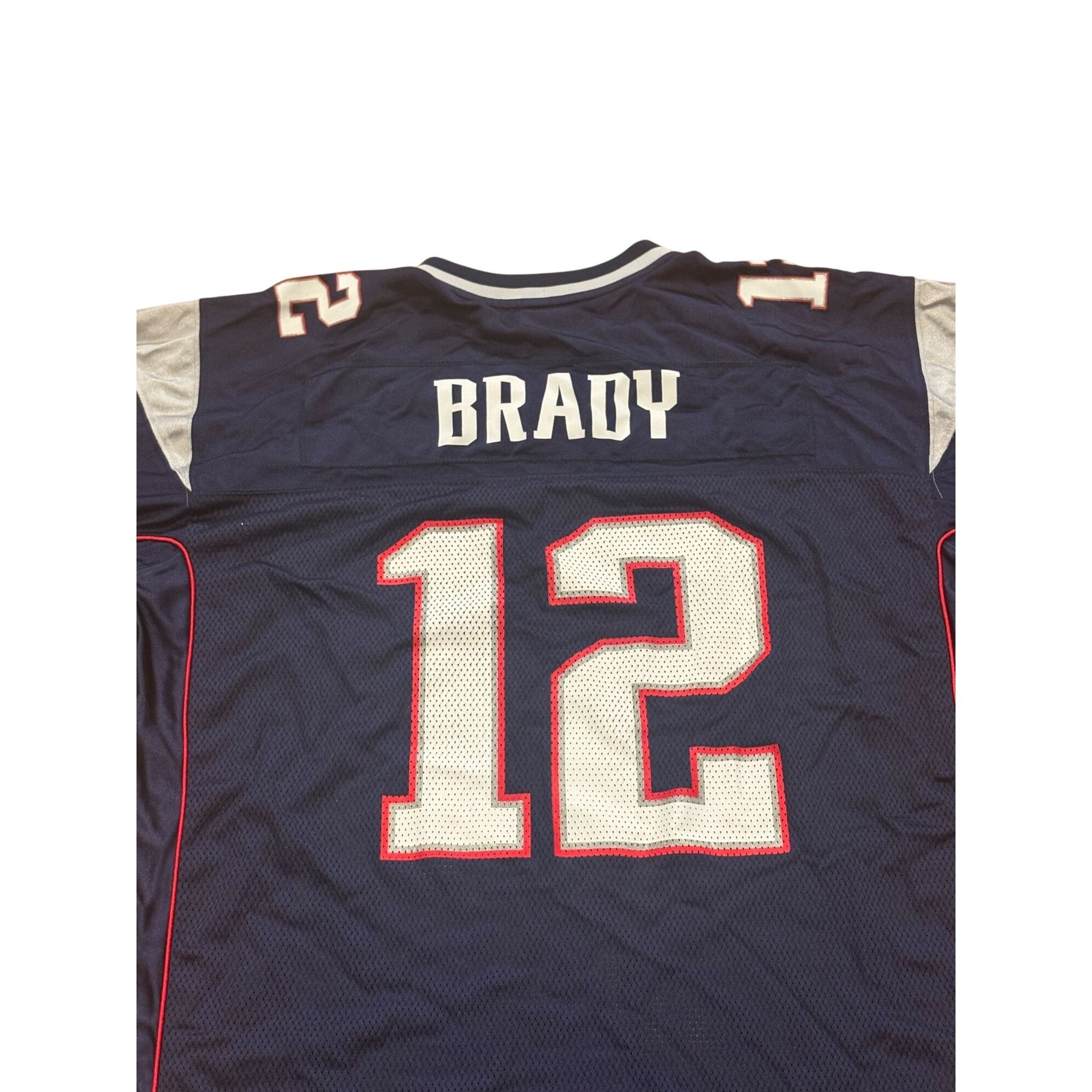 Reebok Reebok New England Patriots Tom Brady #12 Blue NFL Football Size US XXL / EU 58 / 5 - 6 Thumbnail