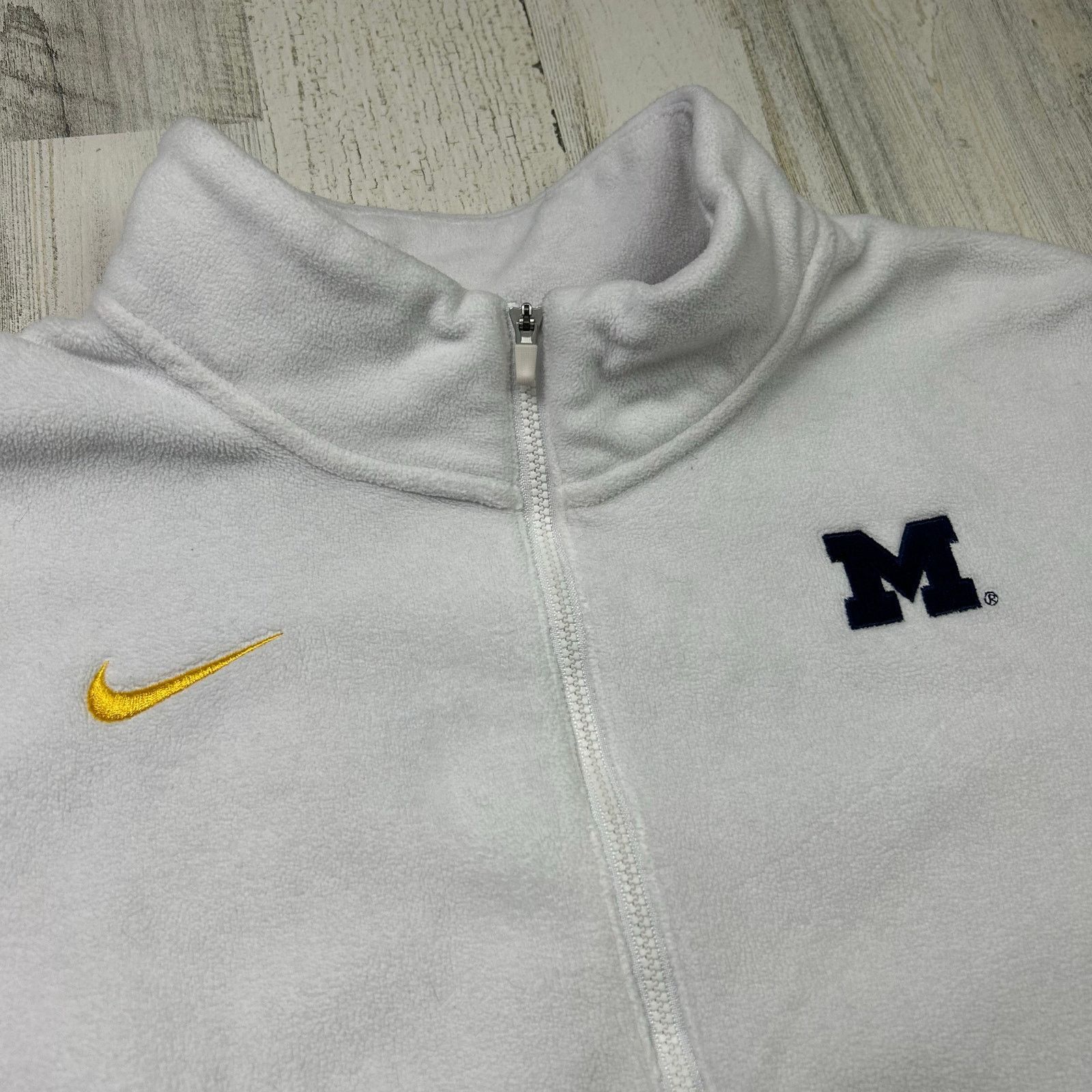 Nike Nike University of Michigan 1/2 Zip Therma-Fit Sweater Size XL / US 12-14 / IT 48-50 - 2 Thumbnail