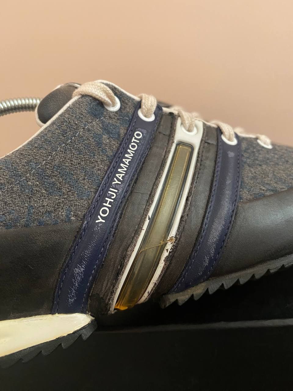 Adidas × Y's Yohji Yamamoto Y-3 Vintage Adidas Y3 Blue Sneakers Size US 7.5 / EU 40-41 - 3 Thumbnail