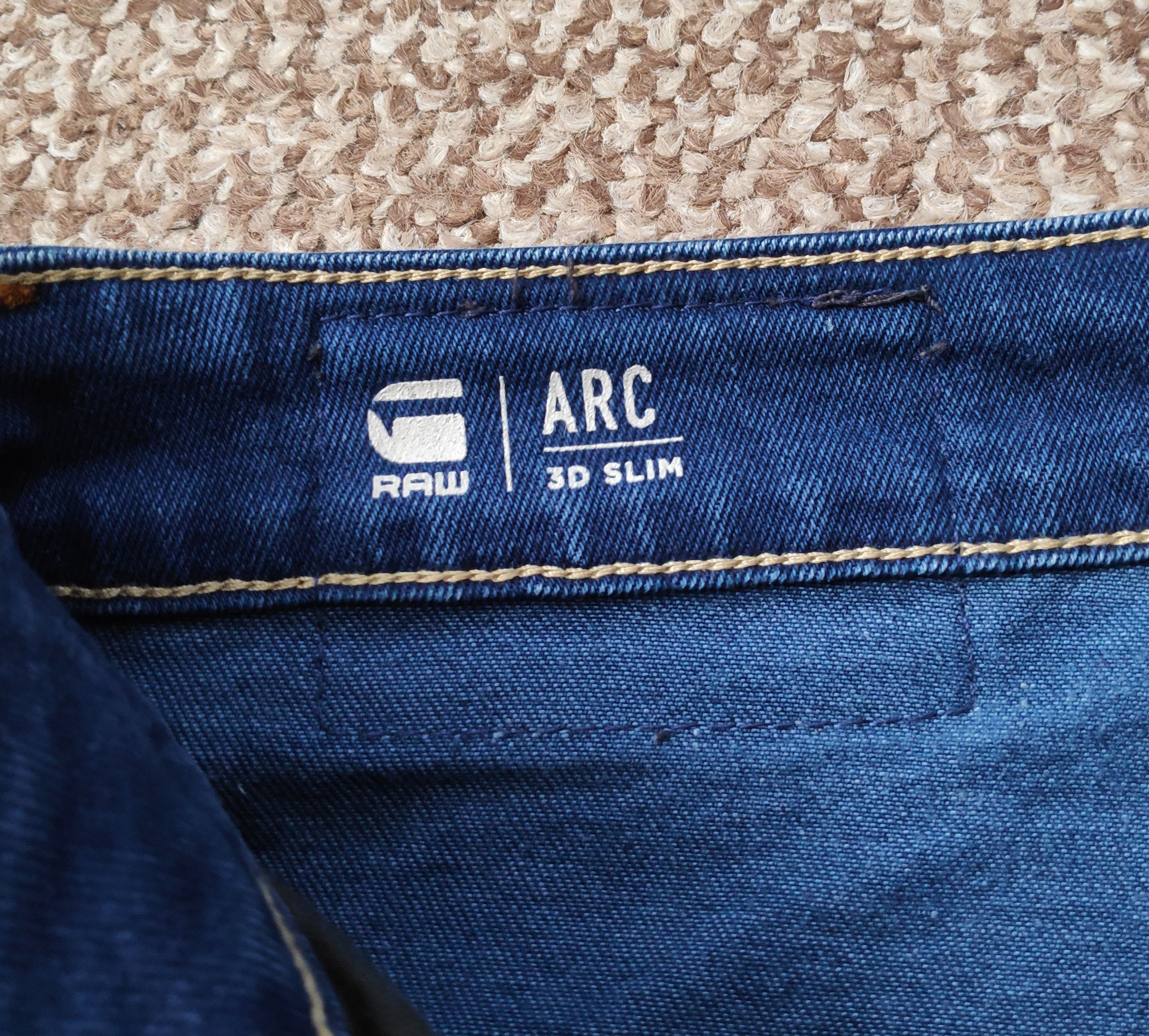G-Star G-Star Raw Arc 3D Slim Denim Jeans sz W32 L32 Size US 32 / EU 48 - 9 Thumbnail