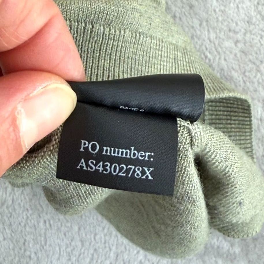 Allsaints VINTAGE AllSaints Nomo Polo Shirt in Herb Green Wool Blend Men 2XL Short Sleeve NWT Size US XXL / EU 58 / 5 - 8 Thumbnail